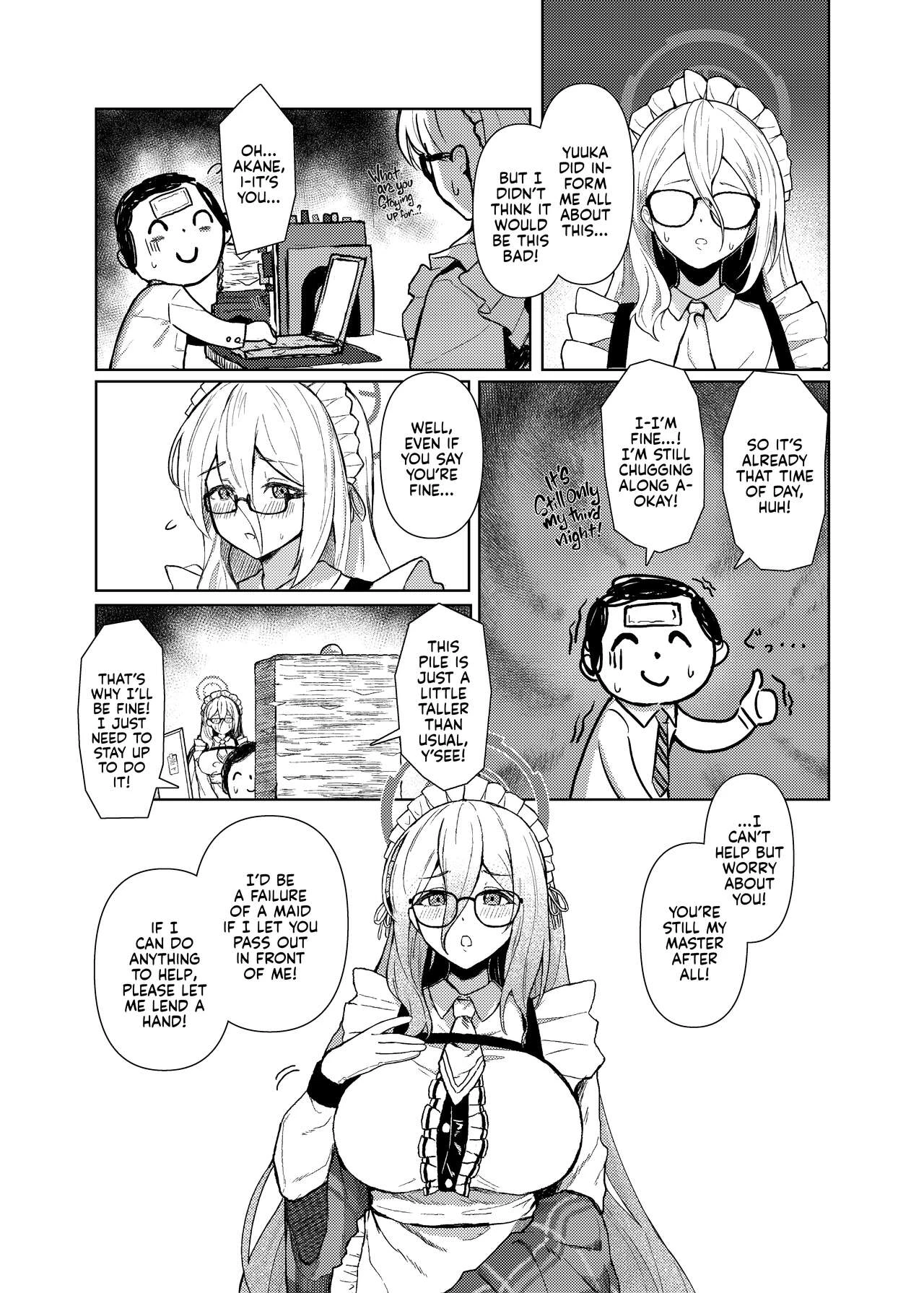 Won't You Let Me Comfort You? | Akane ni Iyasarete Mimasen ka? porn comic picture 3