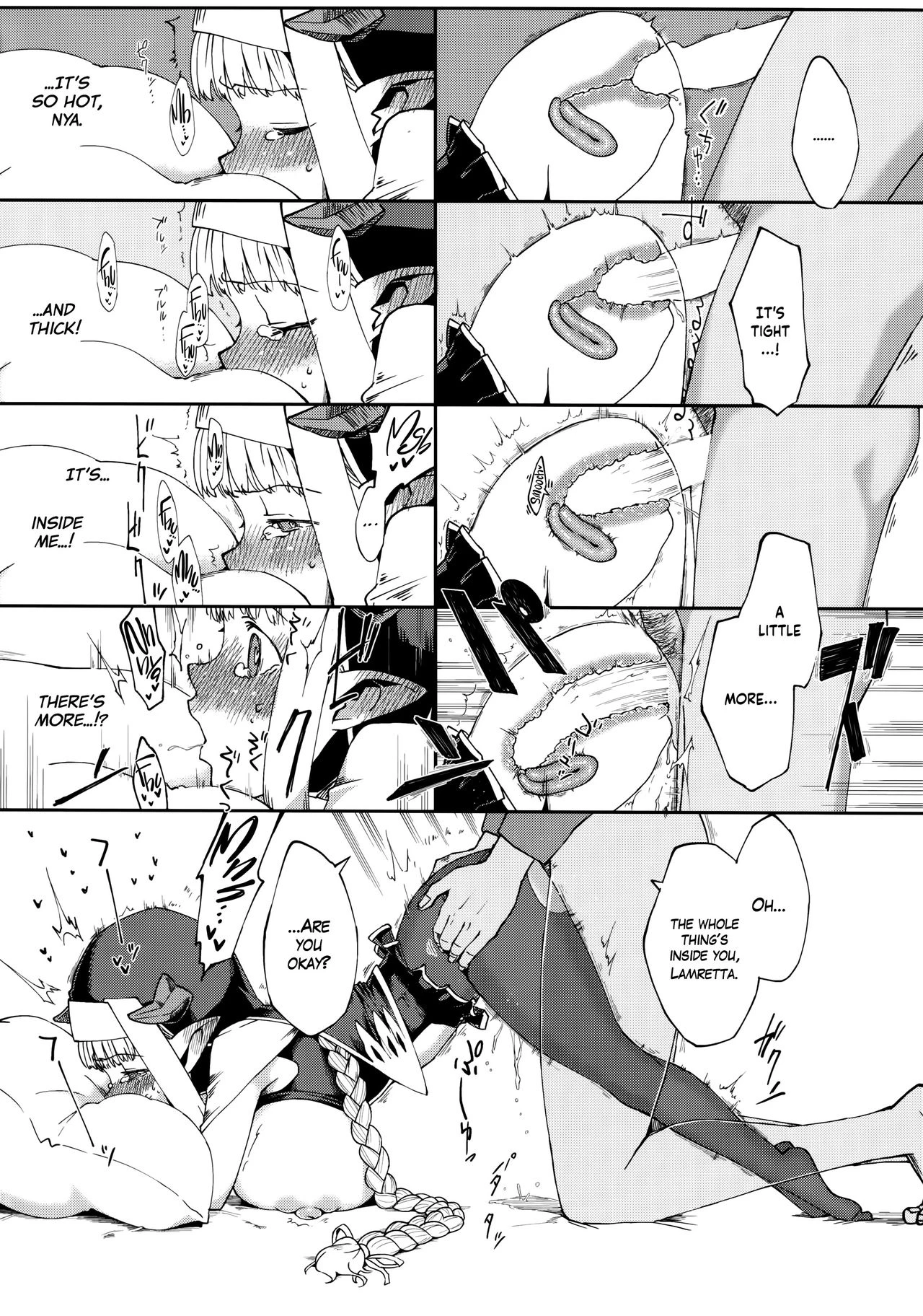 Yodooshi Lamretta - A man's got to do what a man's got to do. | Lamretta All Night porn comic picture 18