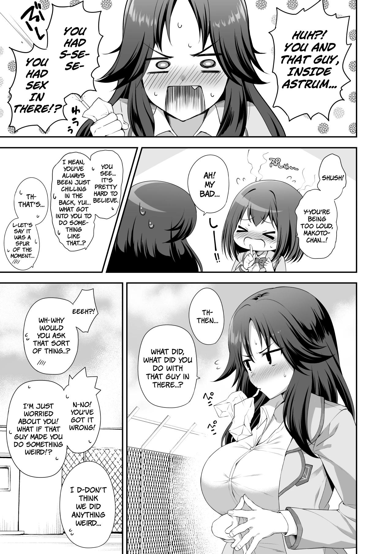 YuiConne! porn comic picture 4