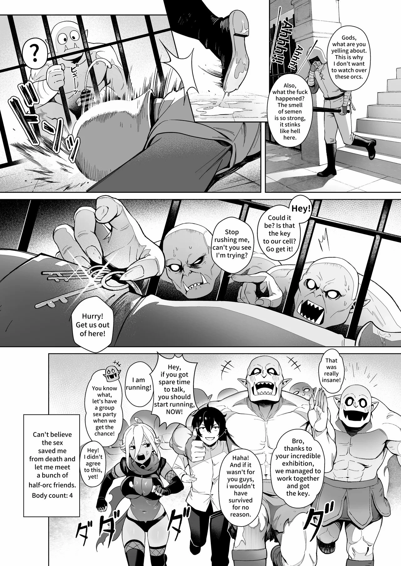 100+ Body Counts in Isekai 1 porn comic picture 16