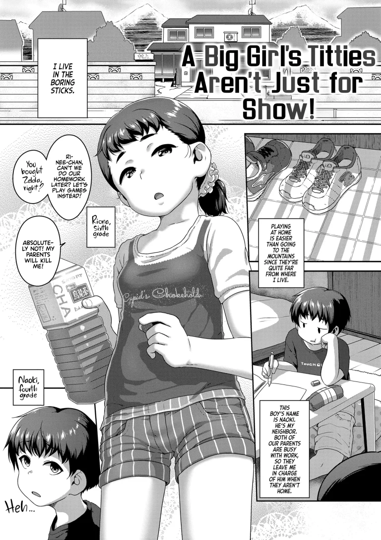 A Big Girl's Titties Aren't Just for Show porn comic picture 1