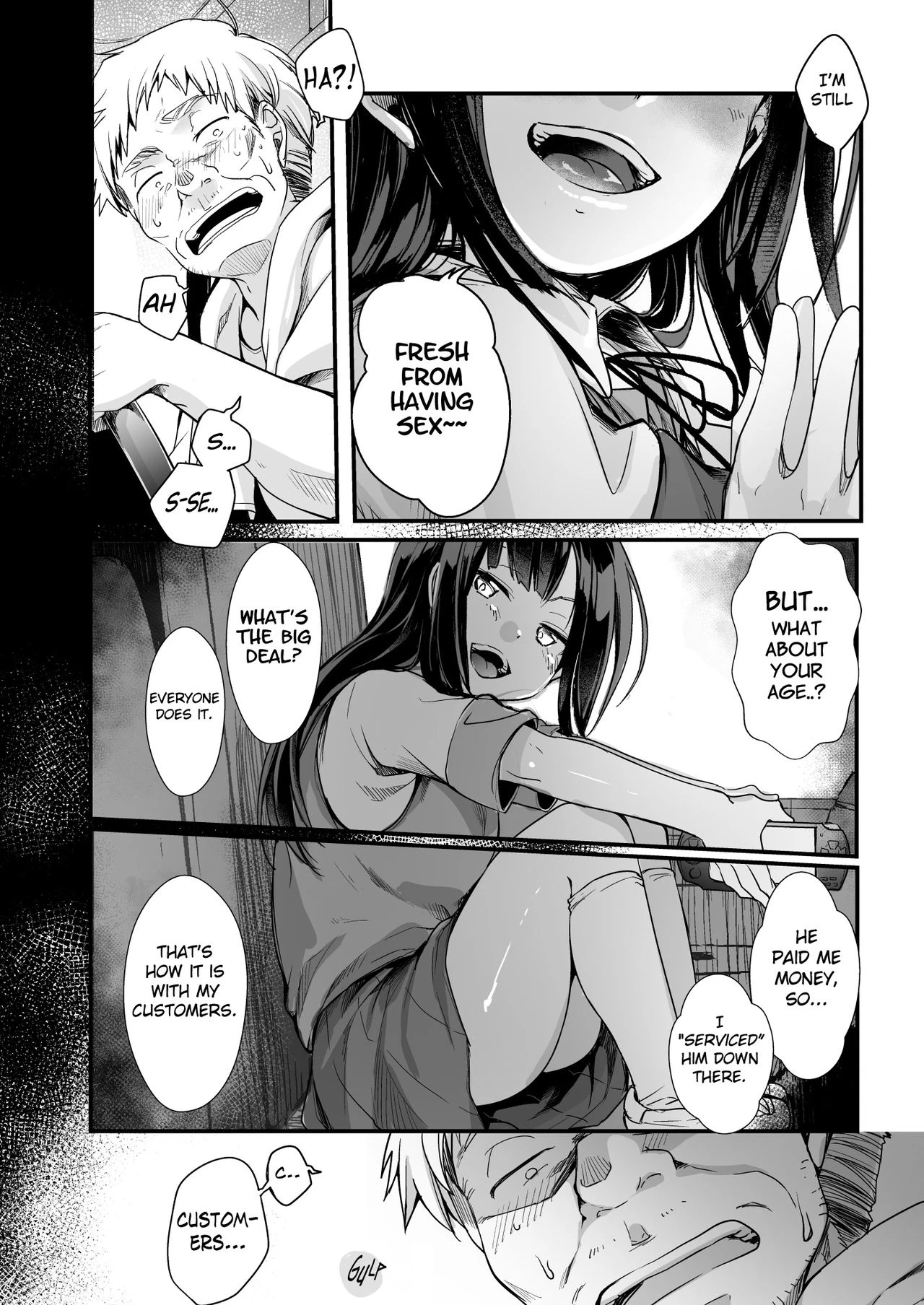 A book to enjoy delicious food for your daughter at work porn comic picture 19