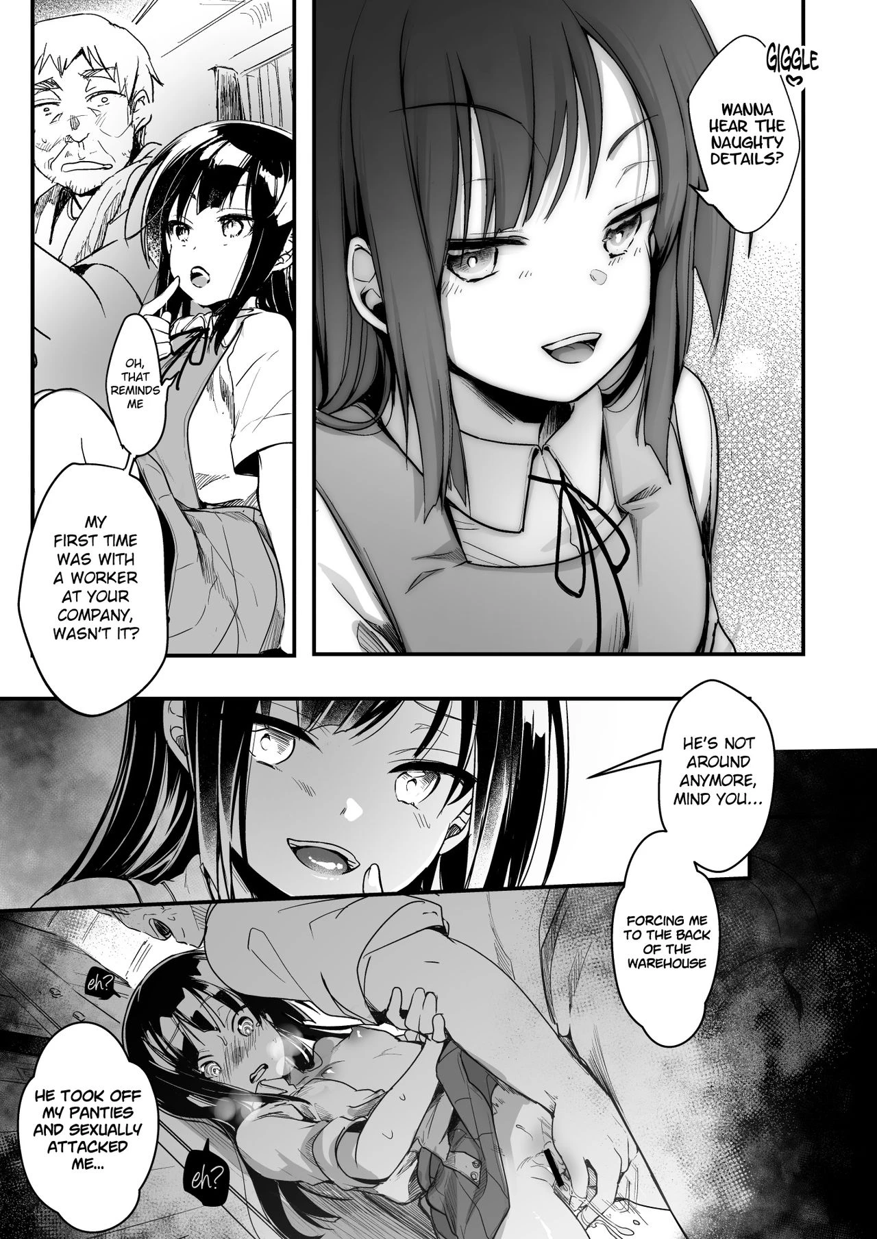 A book to enjoy delicious food for your daughter at work porn comic picture 20