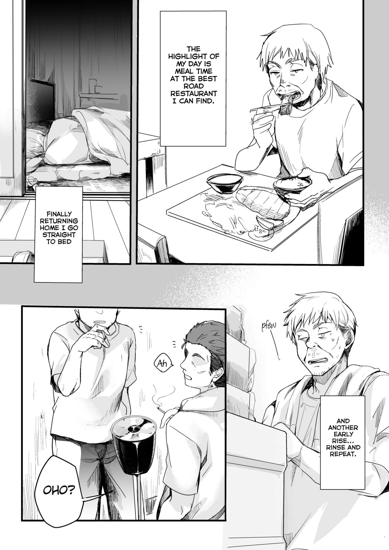 A book to enjoy delicious food for your daughter at work porn comic picture 4