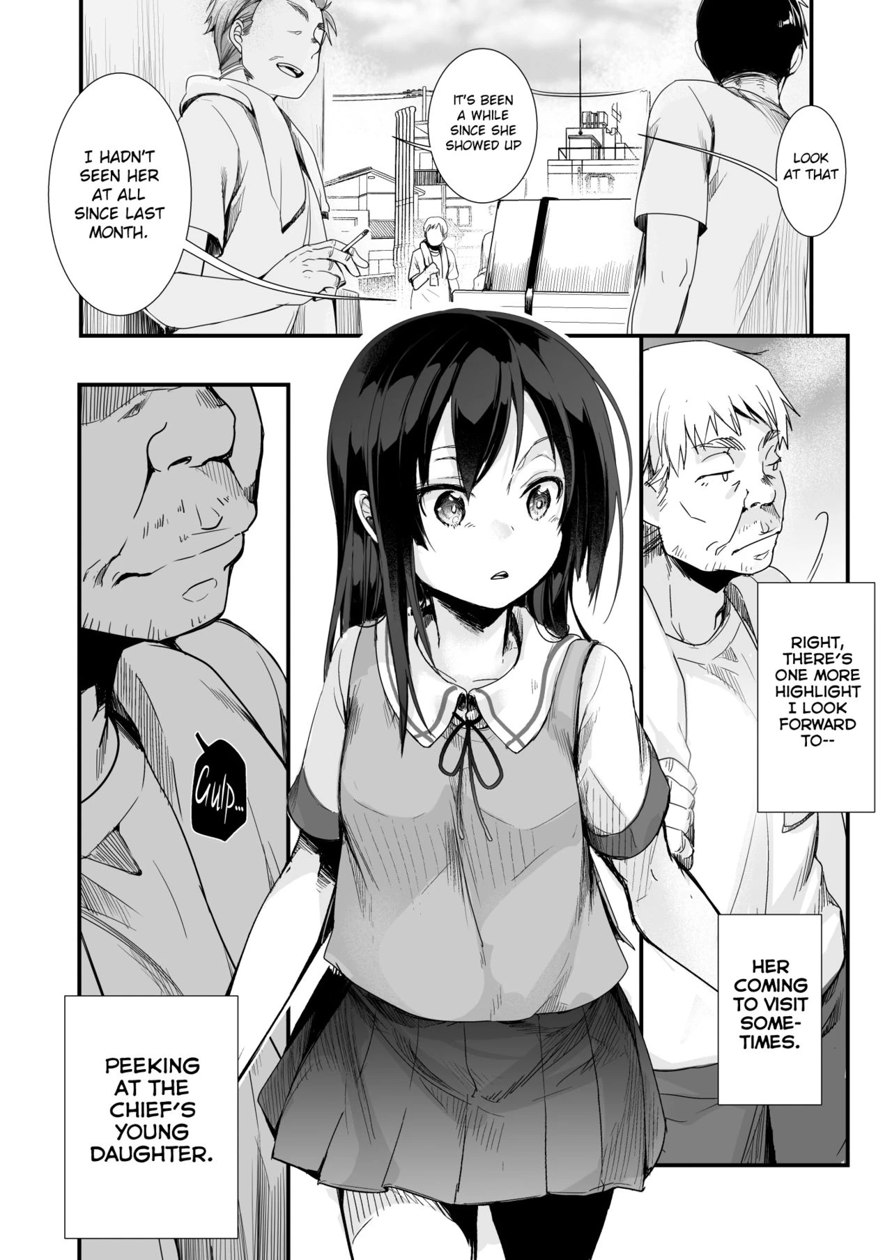 A book to enjoy delicious food for your daughter at work porn comic picture 5