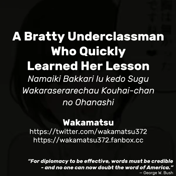 A Bratty Underclassman Who Quickly Learned Her Lesson porn comic picture 11