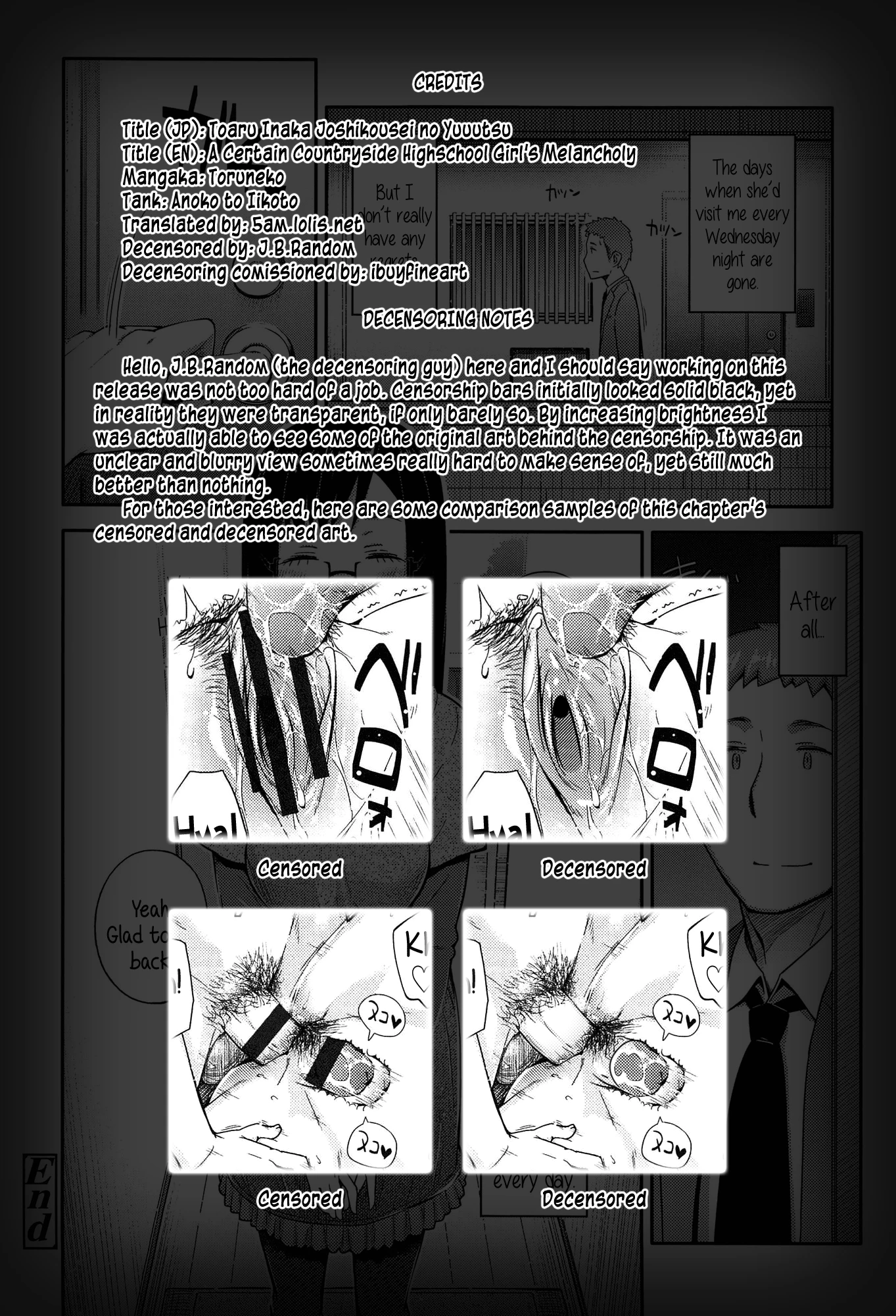 A Certain Countryside Highschool Girl’s Melancholy porn comic picture 23