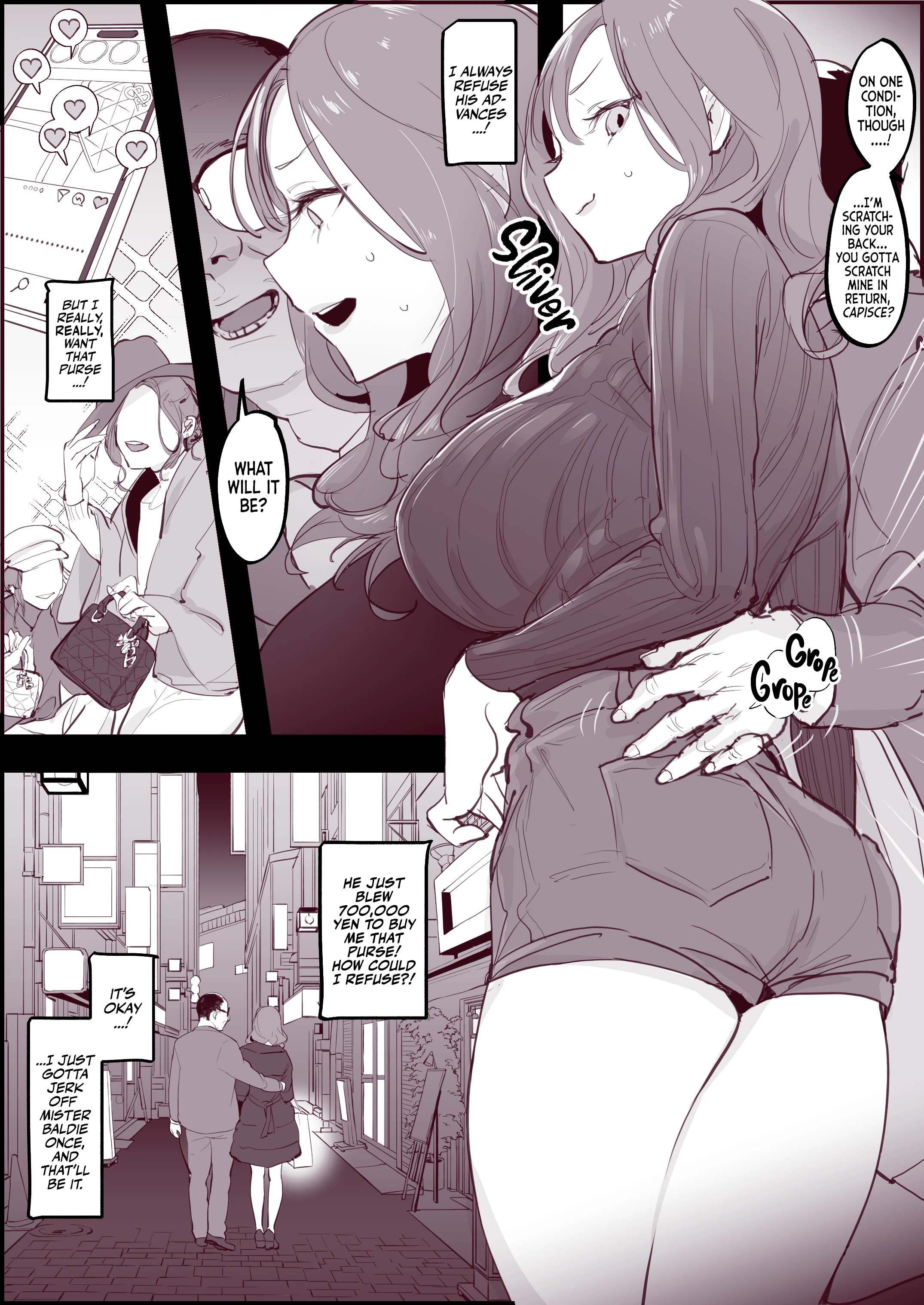 A Certain Gold Digger porn comic picture 2