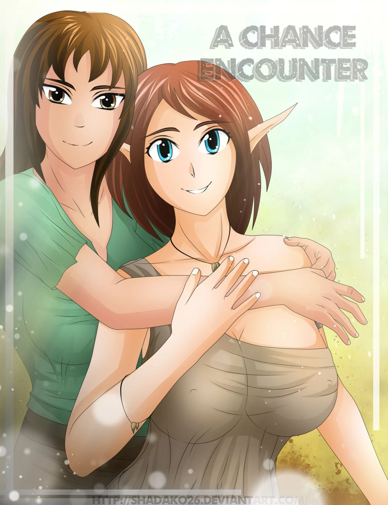 A Chance Encounter - Elf porn comic picture 1