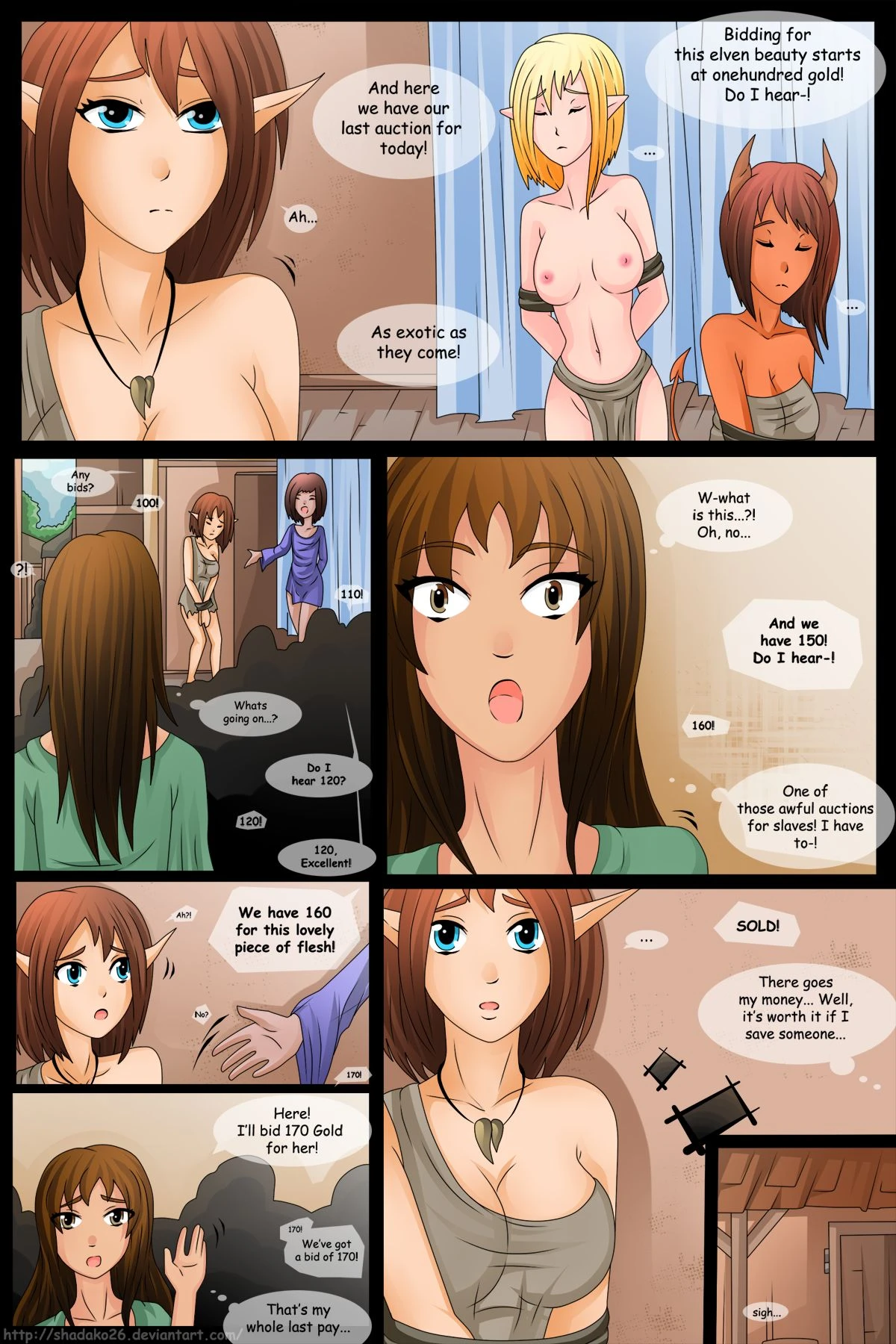 A Chance Encounter - Elf porn comic picture 2