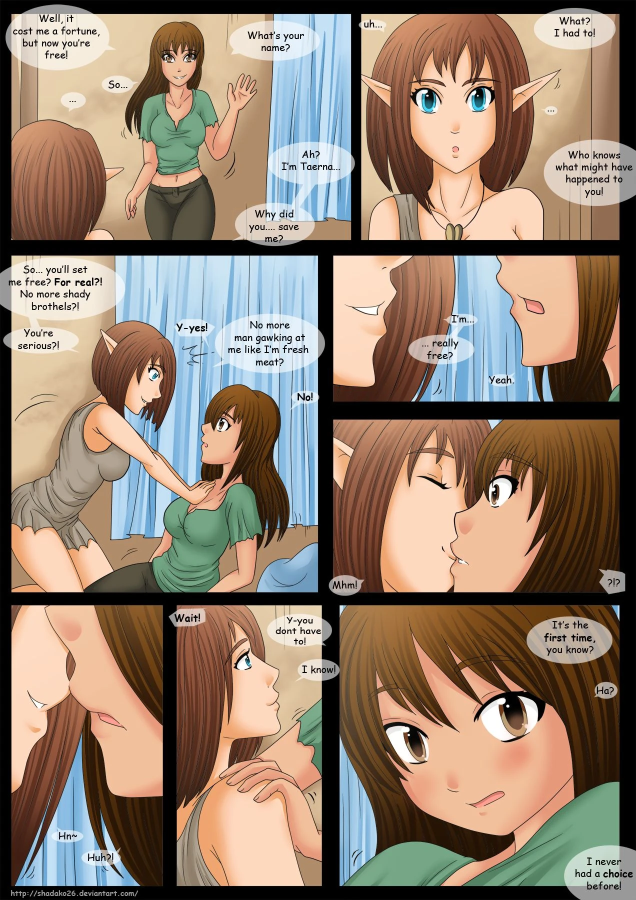 A Chance Encounter - Elf porn comic picture 3
