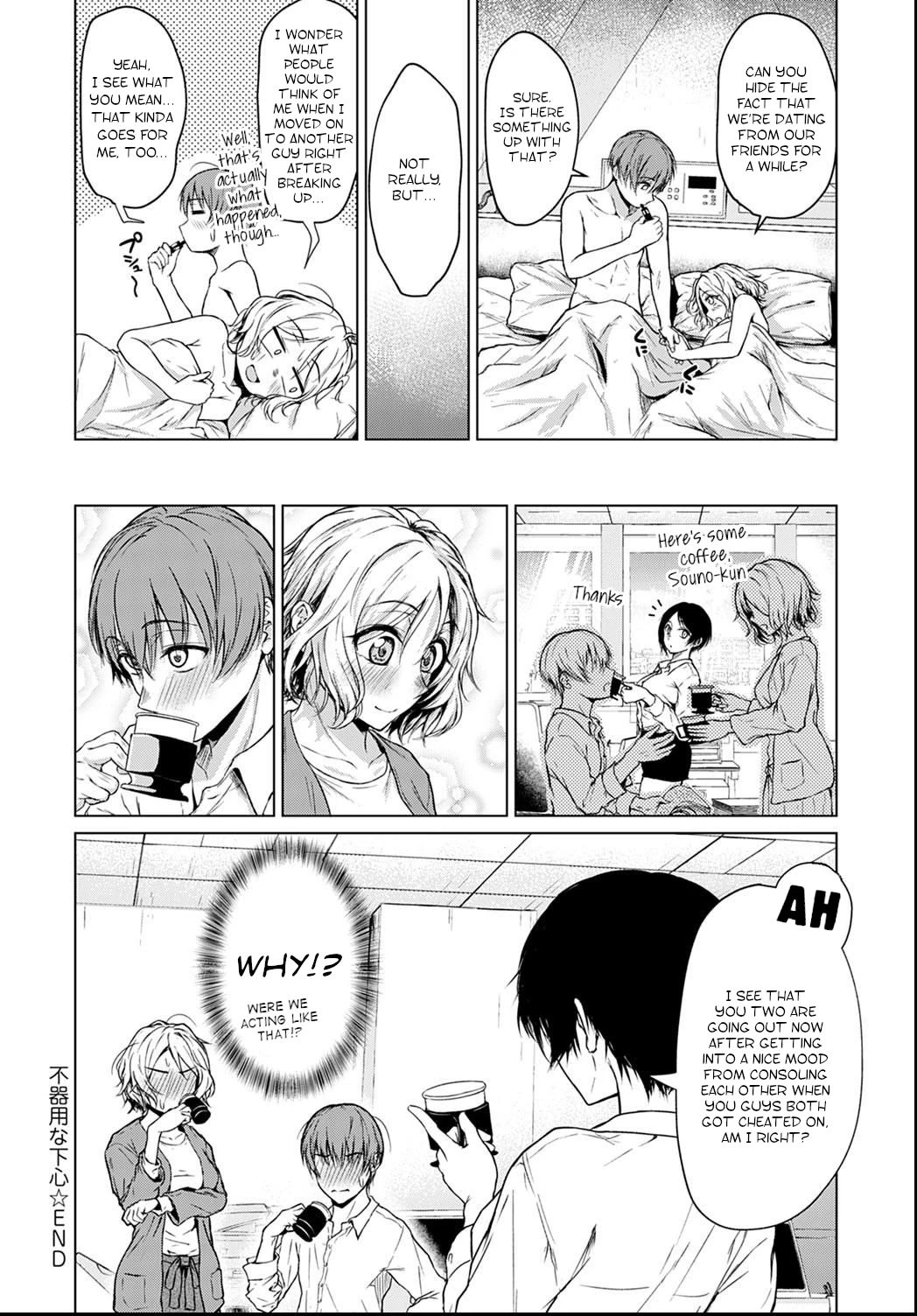 A Clumsy Ulterior Motive porn comic picture 24