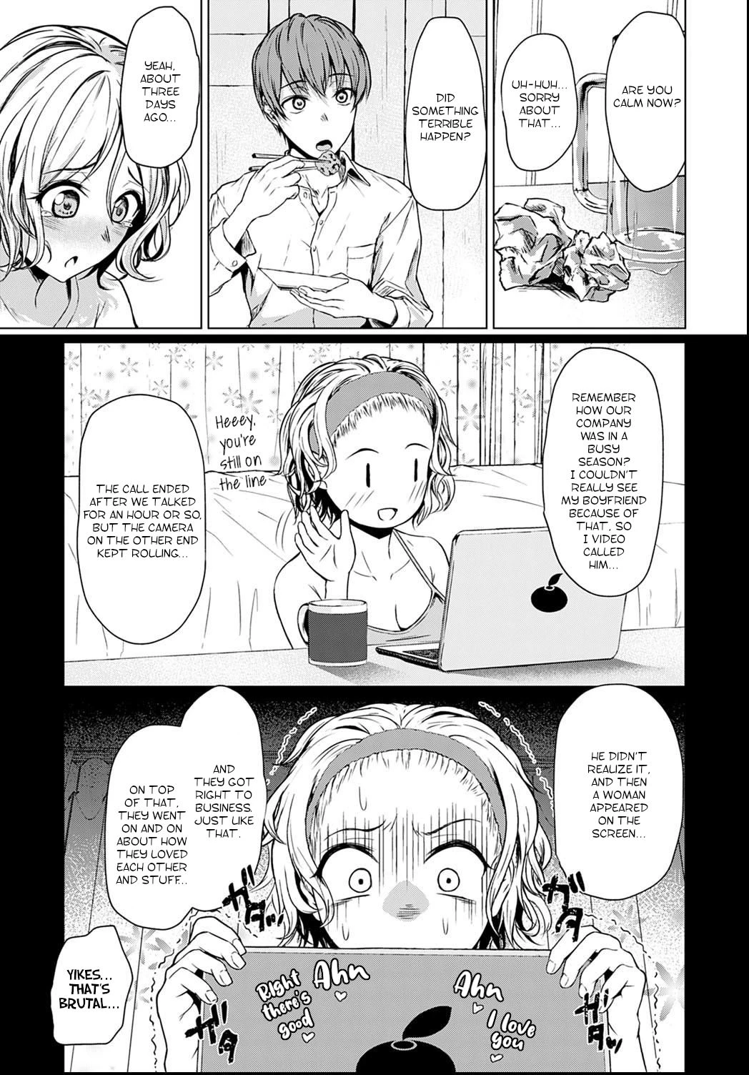 A Clumsy Ulterior Motive porn comic picture 3