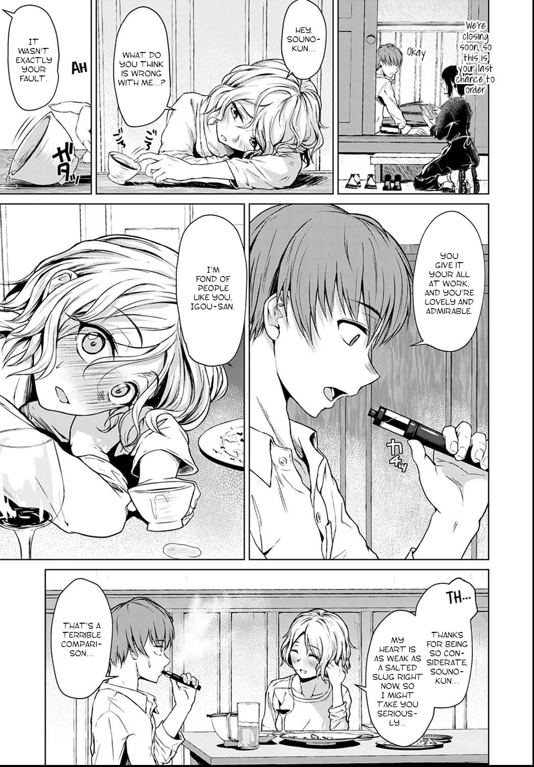 A Clumsy Ulterior Motive porn comic picture 5