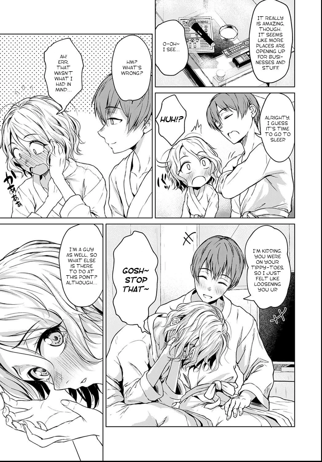 A Clumsy Ulterior Motive porn comic picture 9
