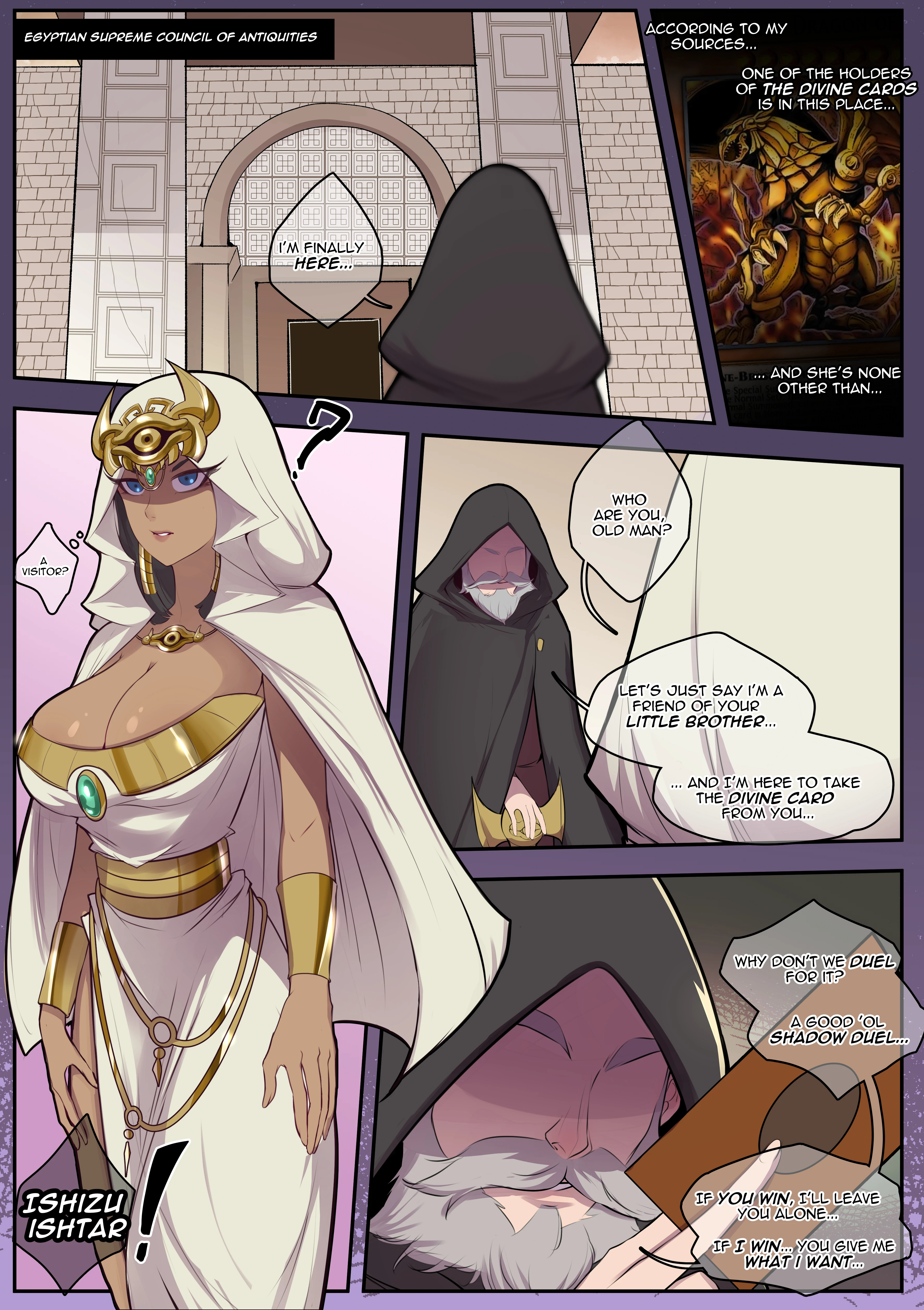 A Duel of Fate porn comic picture 2