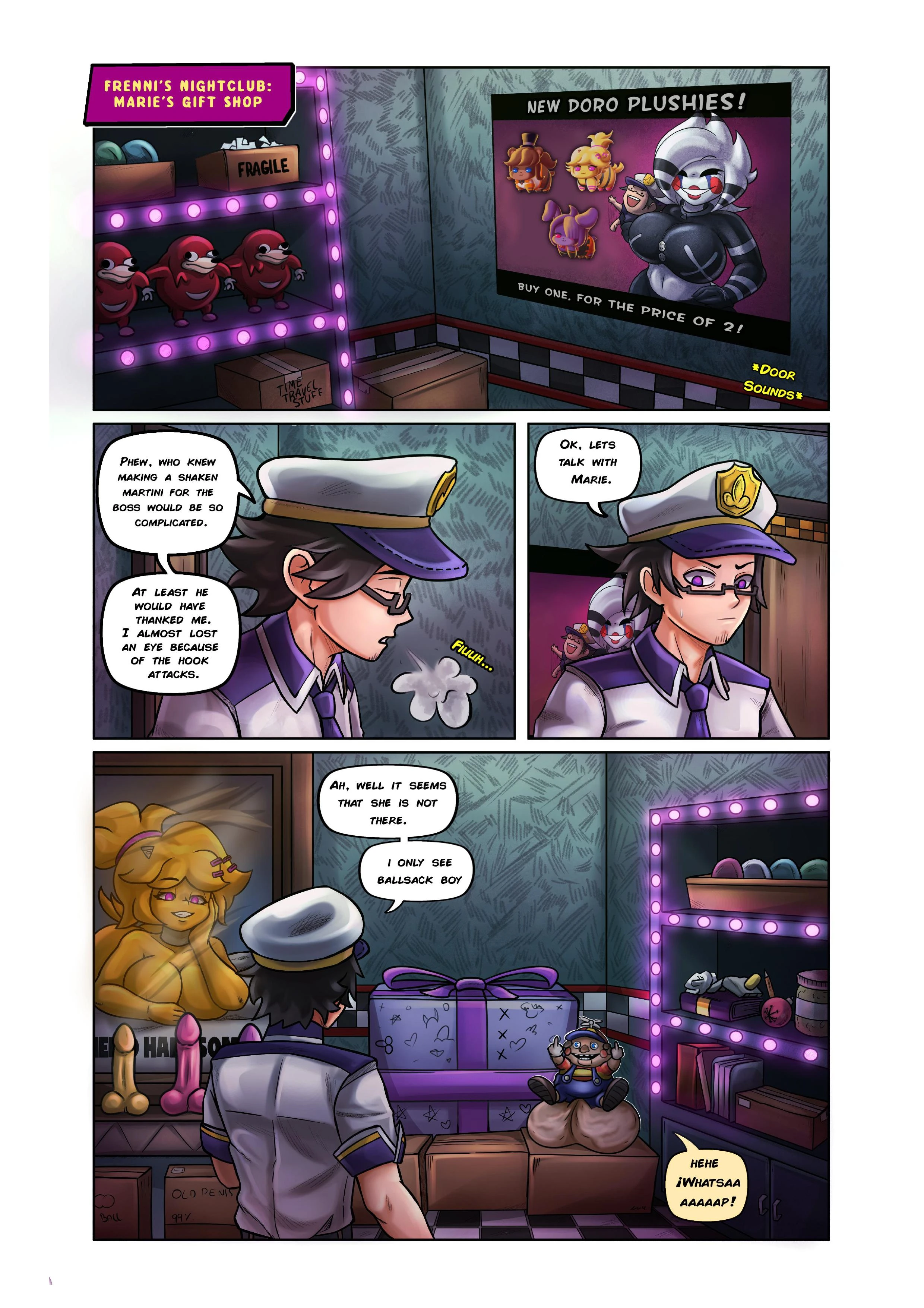 A FAP NIGHT comic - Marie’s Lair porn comic picture 3