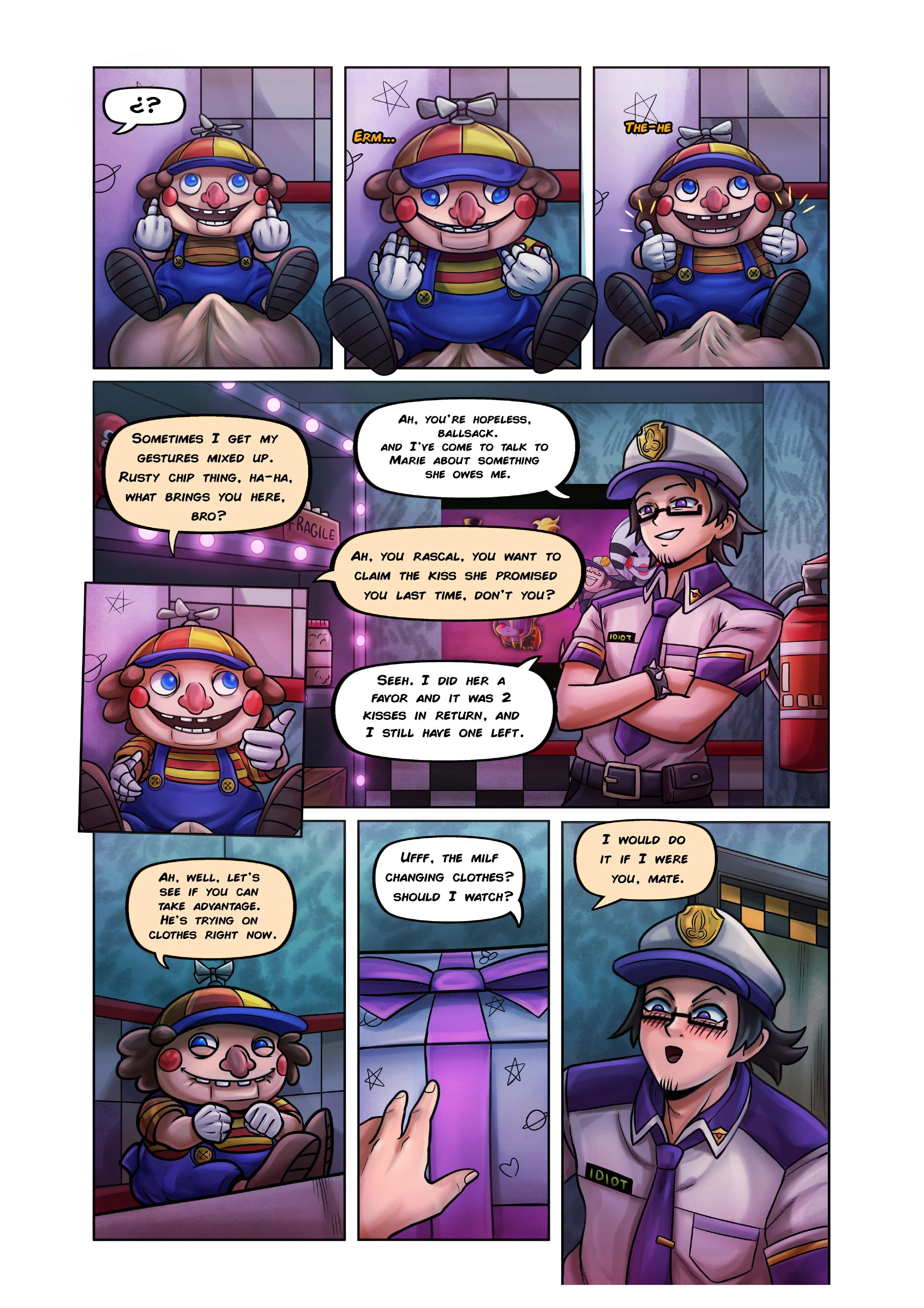 A FAP NIGHT comic - Marie’s Lair porn comic picture 4