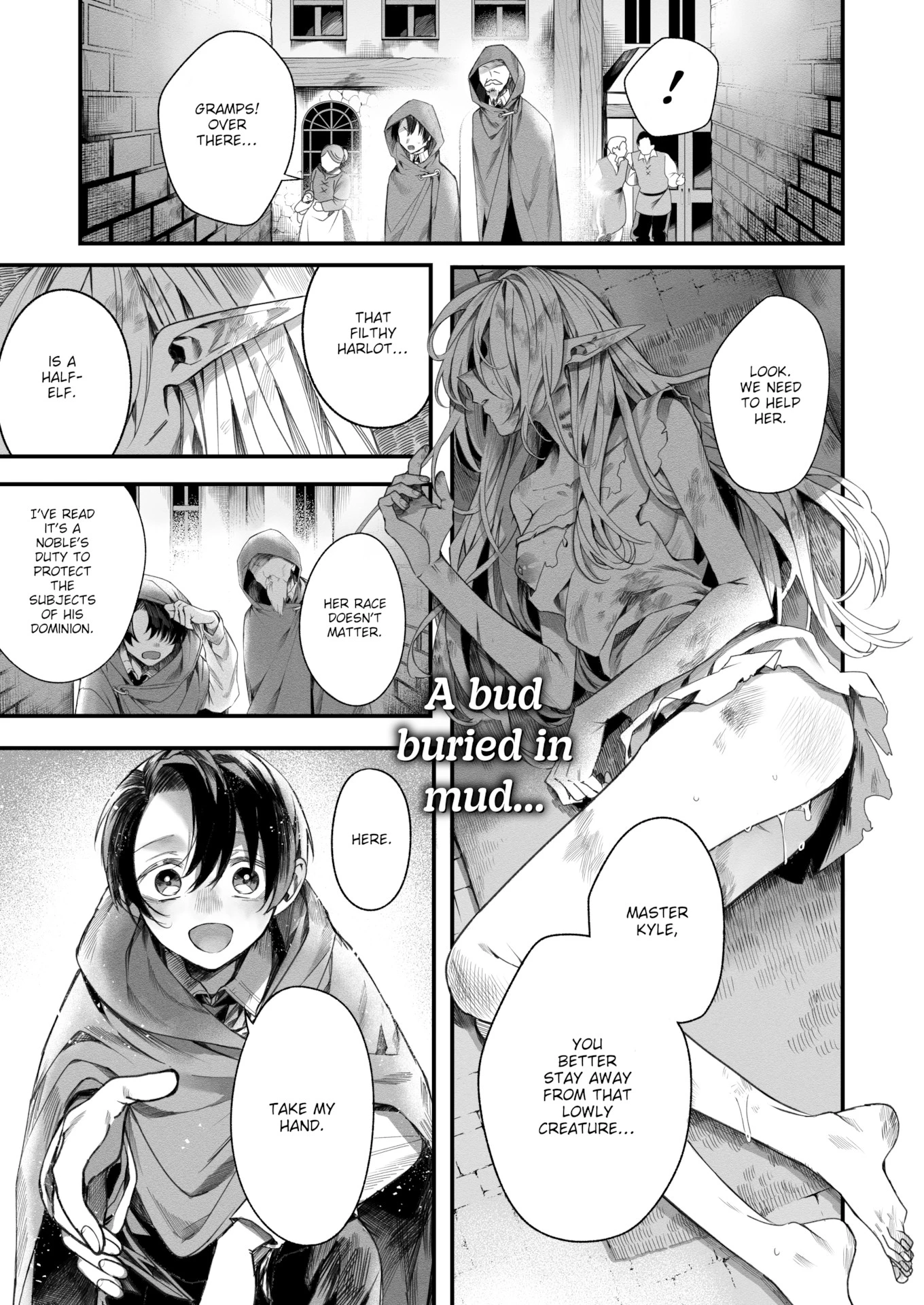 A Former Prostitute Maid Falls in Love With the Second Son of a Lord porn comic picture 1