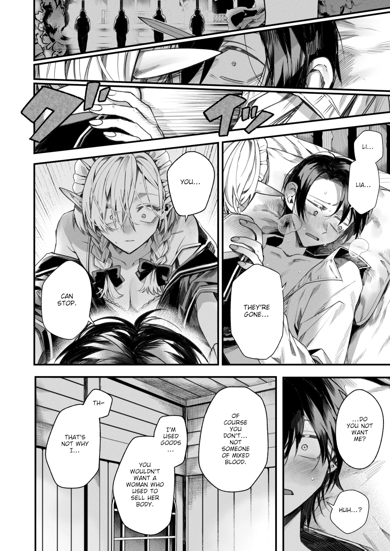 A Former Prostitute Maid Falls in Love With the Second Son of a Lord porn comic picture 12