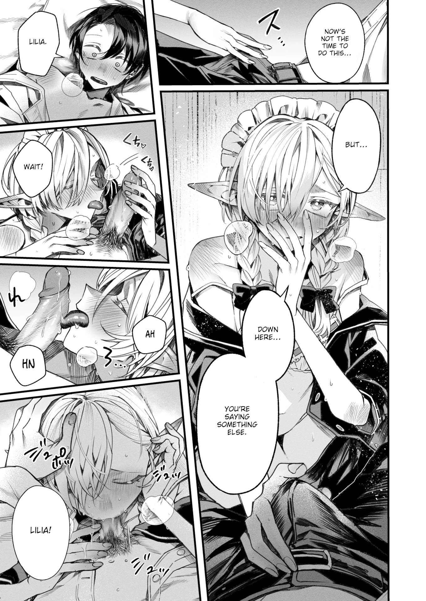 A Former Prostitute Maid Falls in Love With the Second Son of a Lord porn comic picture 13