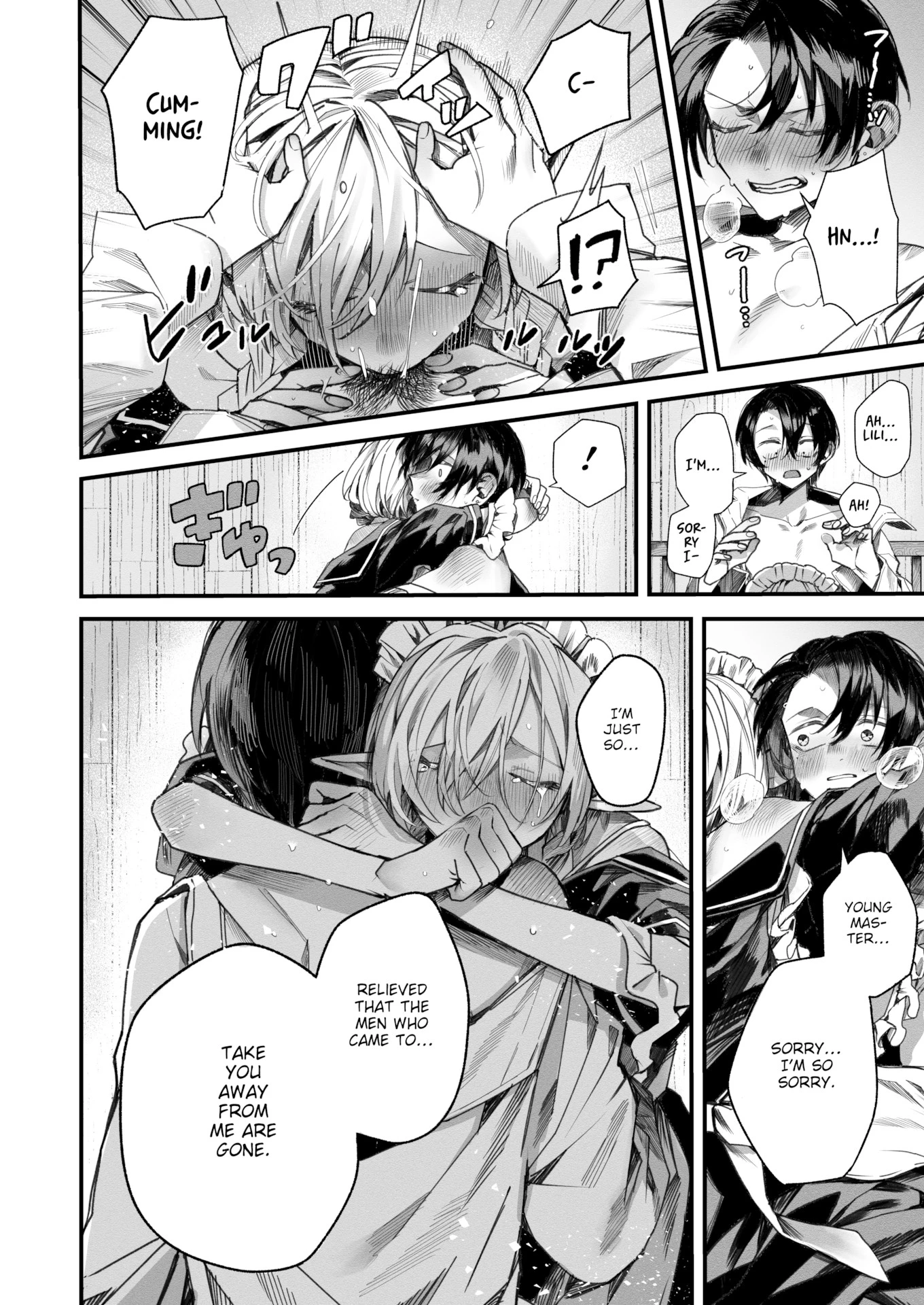 A Former Prostitute Maid Falls in Love With the Second Son of a Lord porn comic picture 14