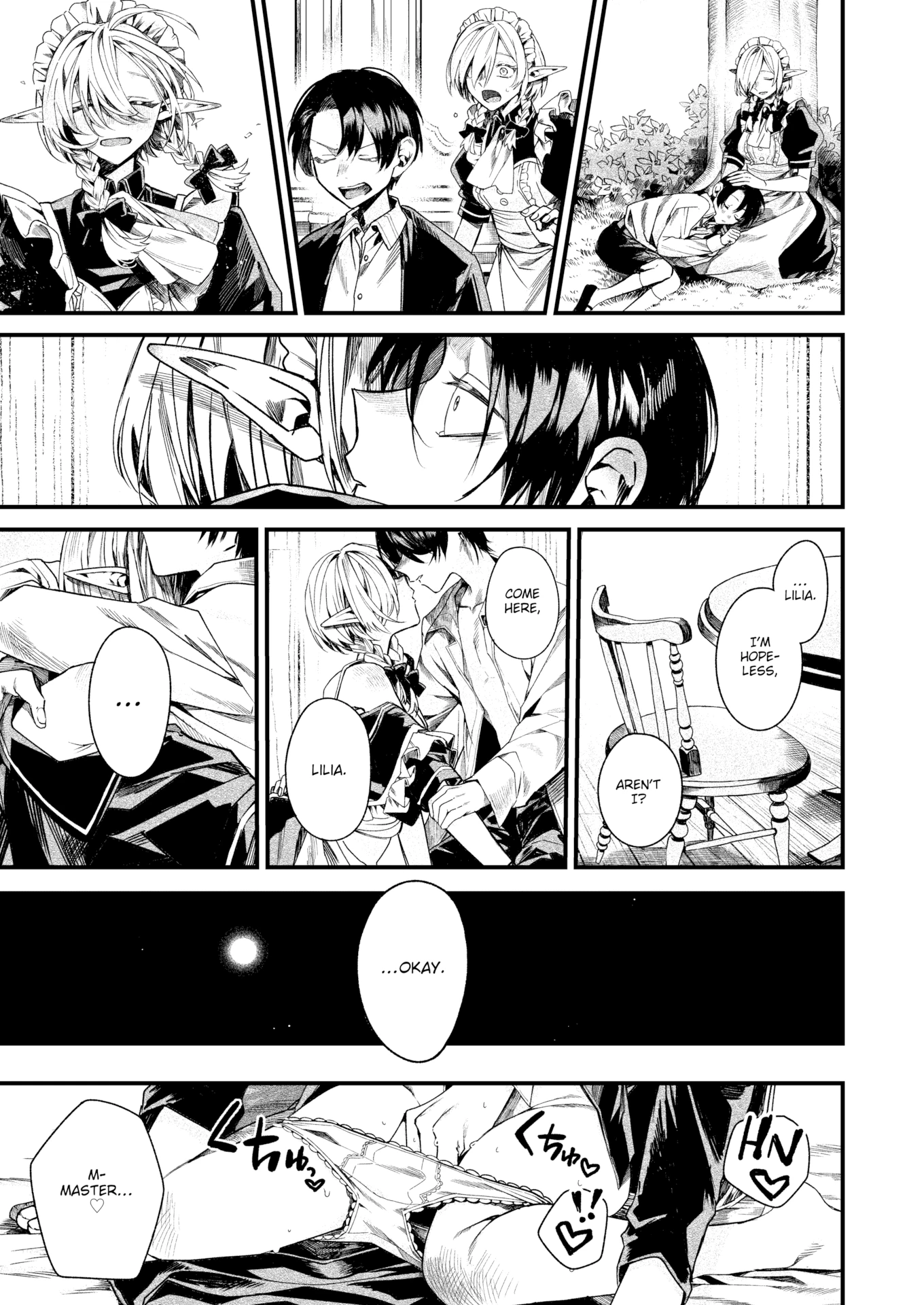 A Former Prostitute Maid Falls in Love With the Second Son of a Lord porn comic picture 15