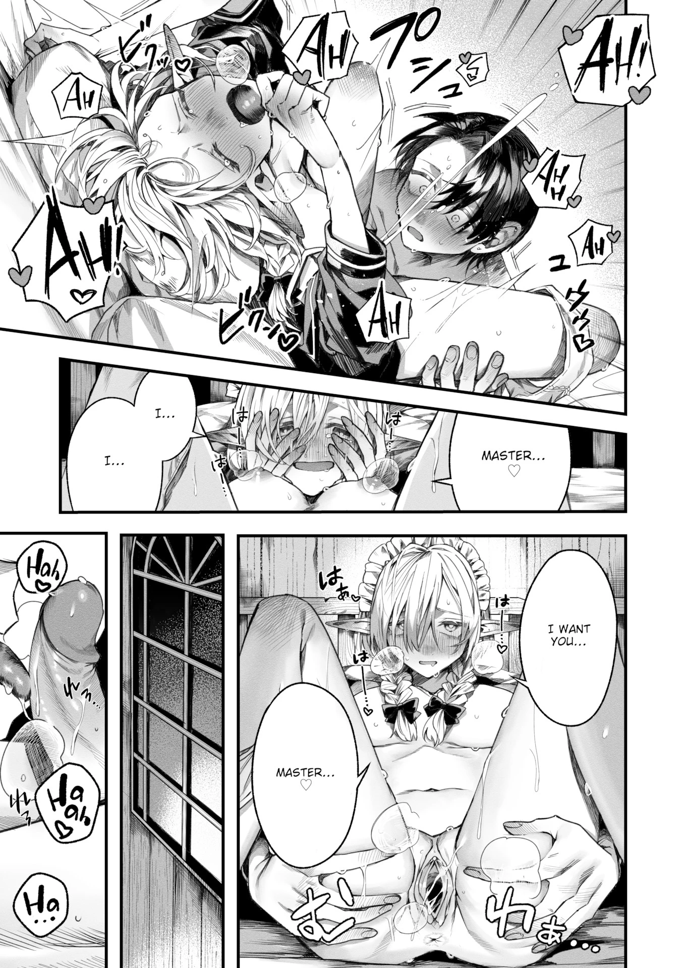 A Former Prostitute Maid Falls in Love With the Second Son of a Lord porn comic picture 17