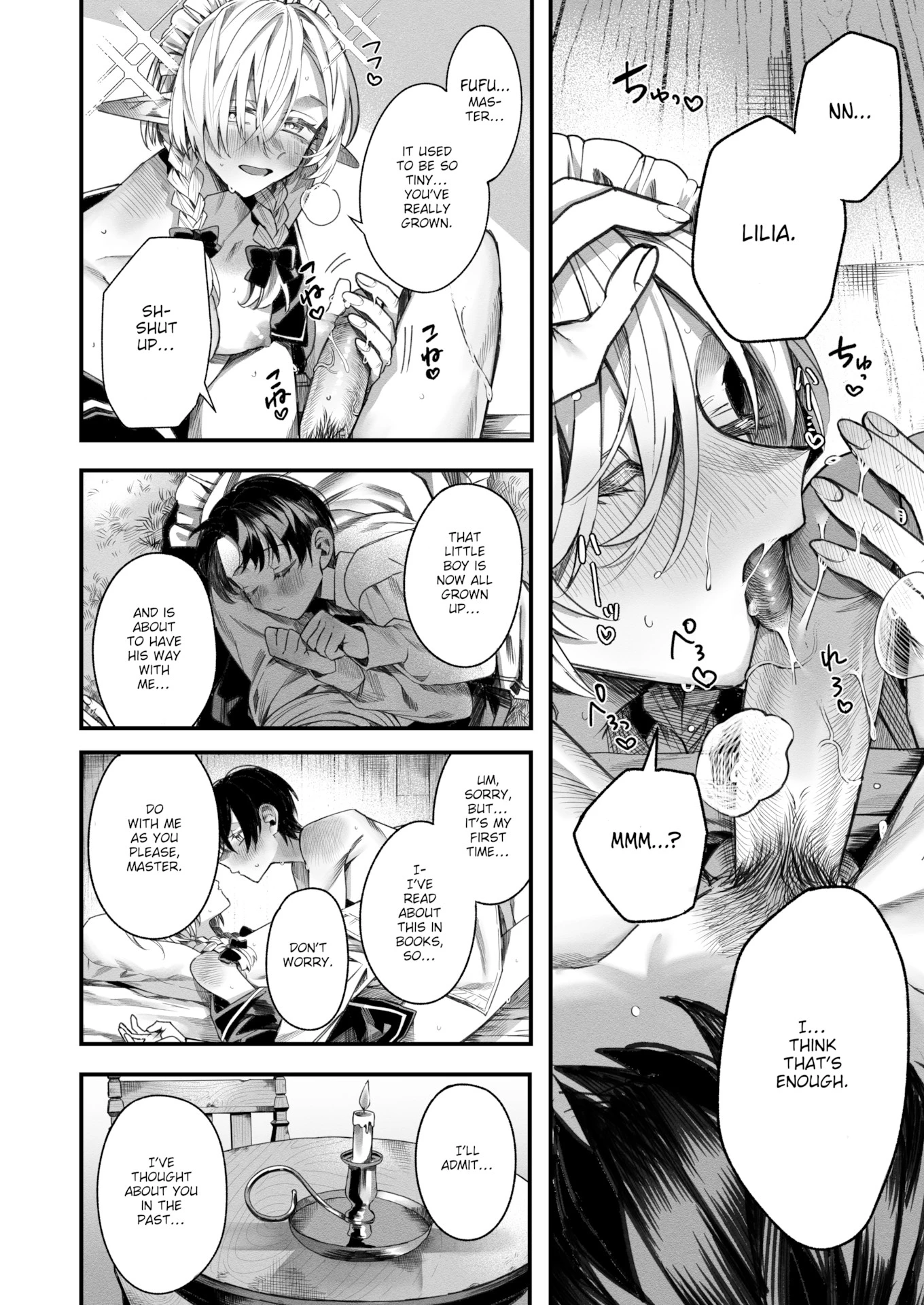 A Former Prostitute Maid Falls in Love With the Second Son of a Lord porn comic picture 18