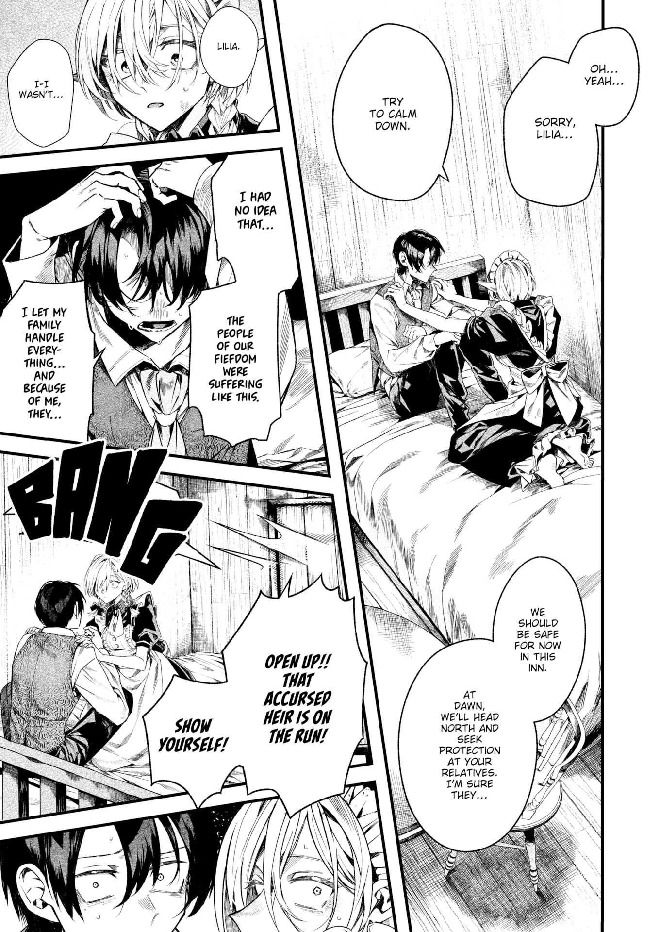 A Former Prostitute Maid Falls in Love With the Second Son of a Lord porn comic picture 9