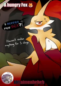 A hungry Fox 🦊 porn comic picture 1
