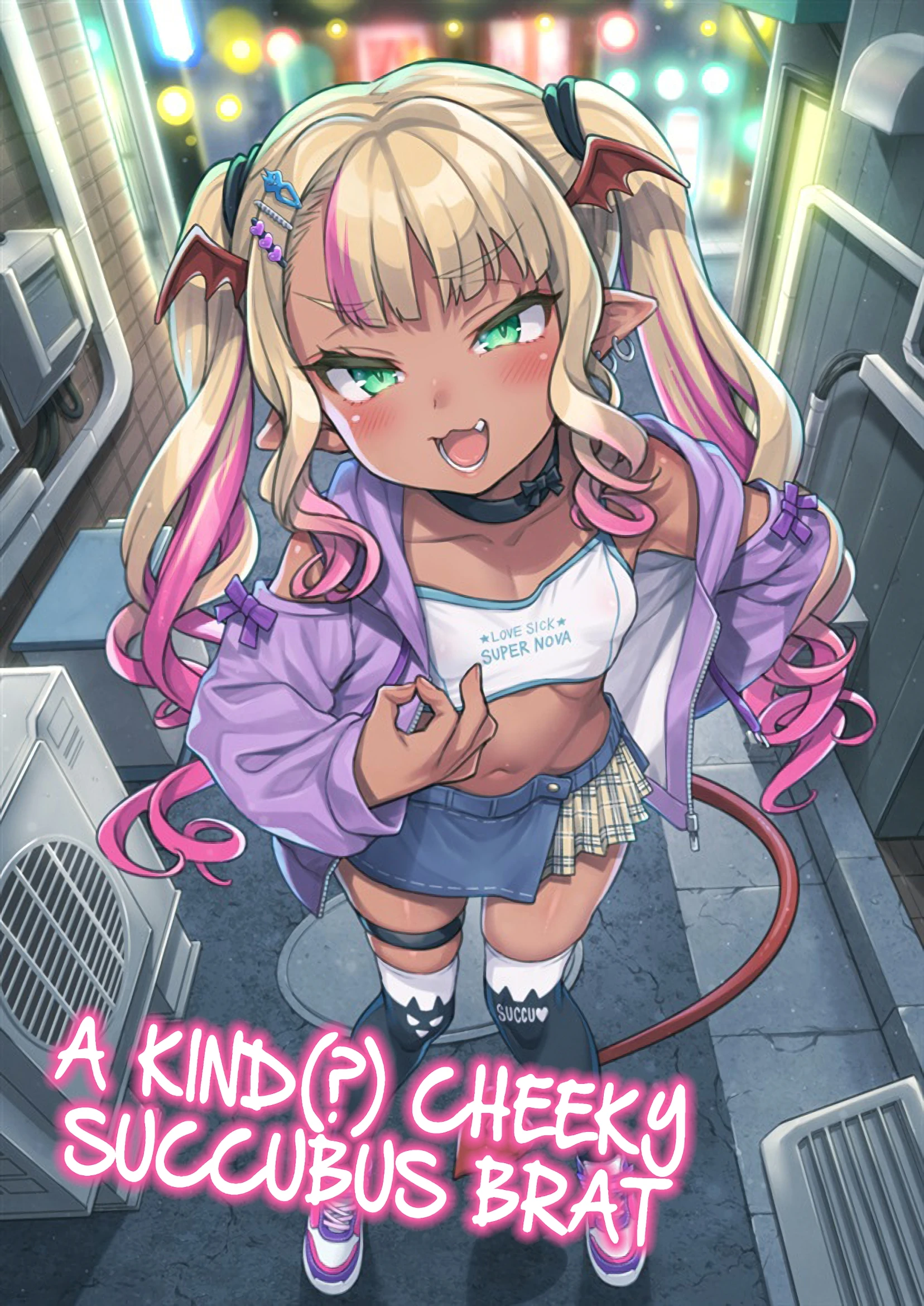 A Kind (?) Cheeky Succubus Brat porn comic picture 1
