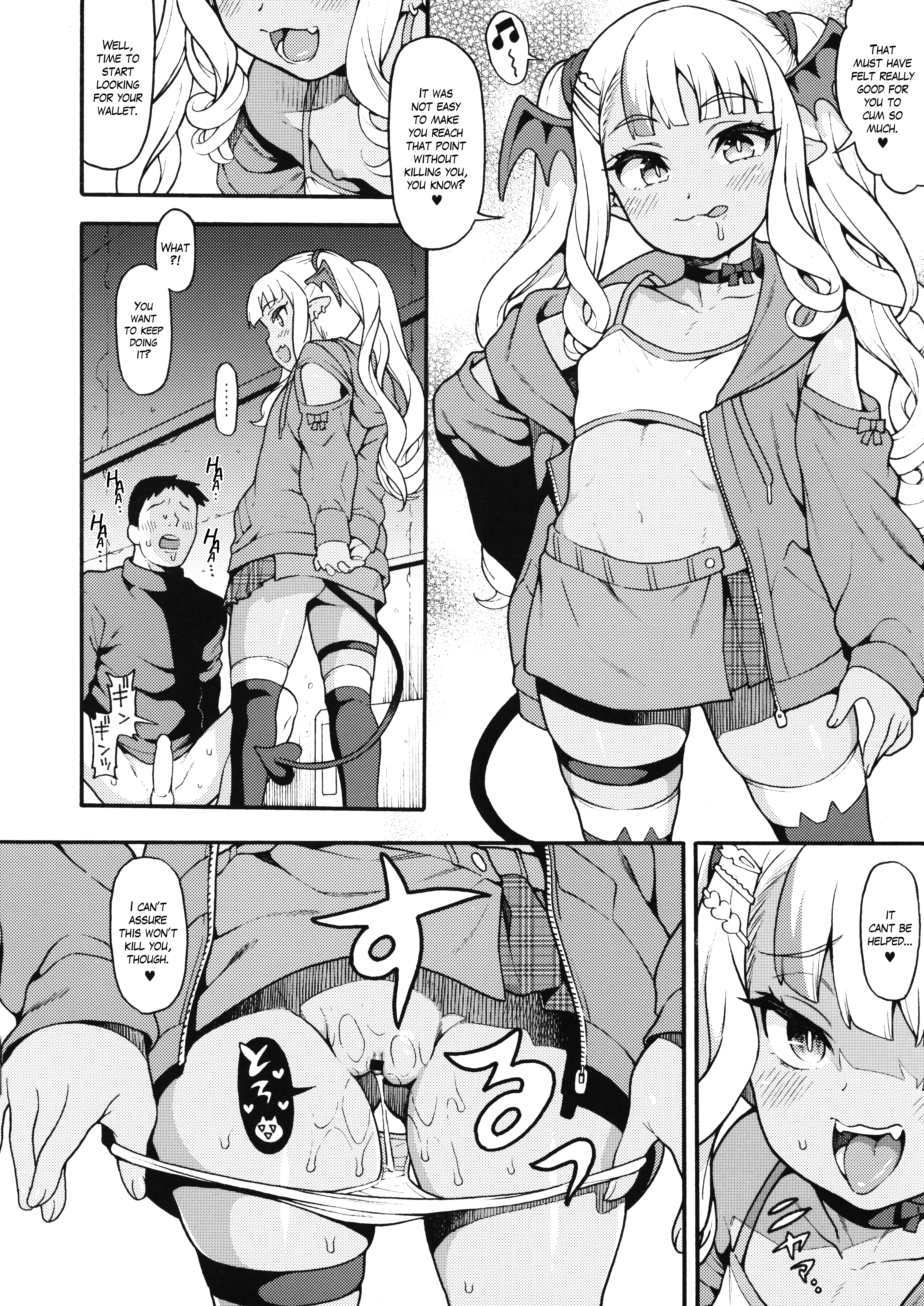 A Kind (?) Cheeky Succubus Brat porn comic picture 6