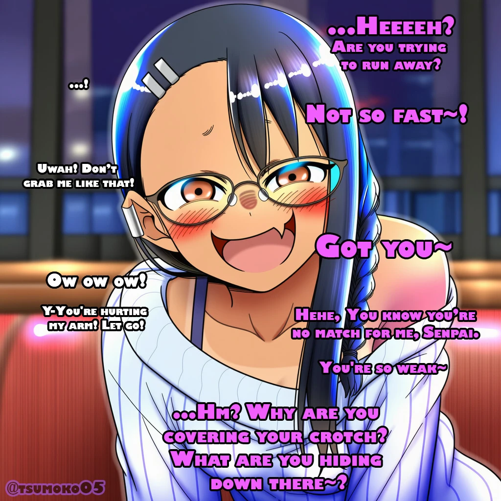 A naughty night with your wife, Nagatoro♥ porn comic picture 7