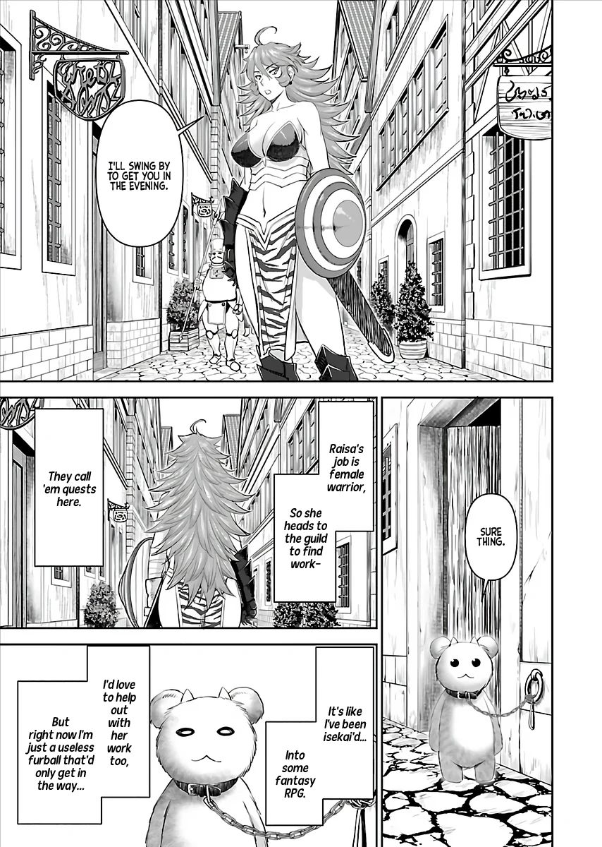 A Sniper from Another World is Turned into The Female Warrior's Fluffy Pet Chapter 1 porn comic picture 19