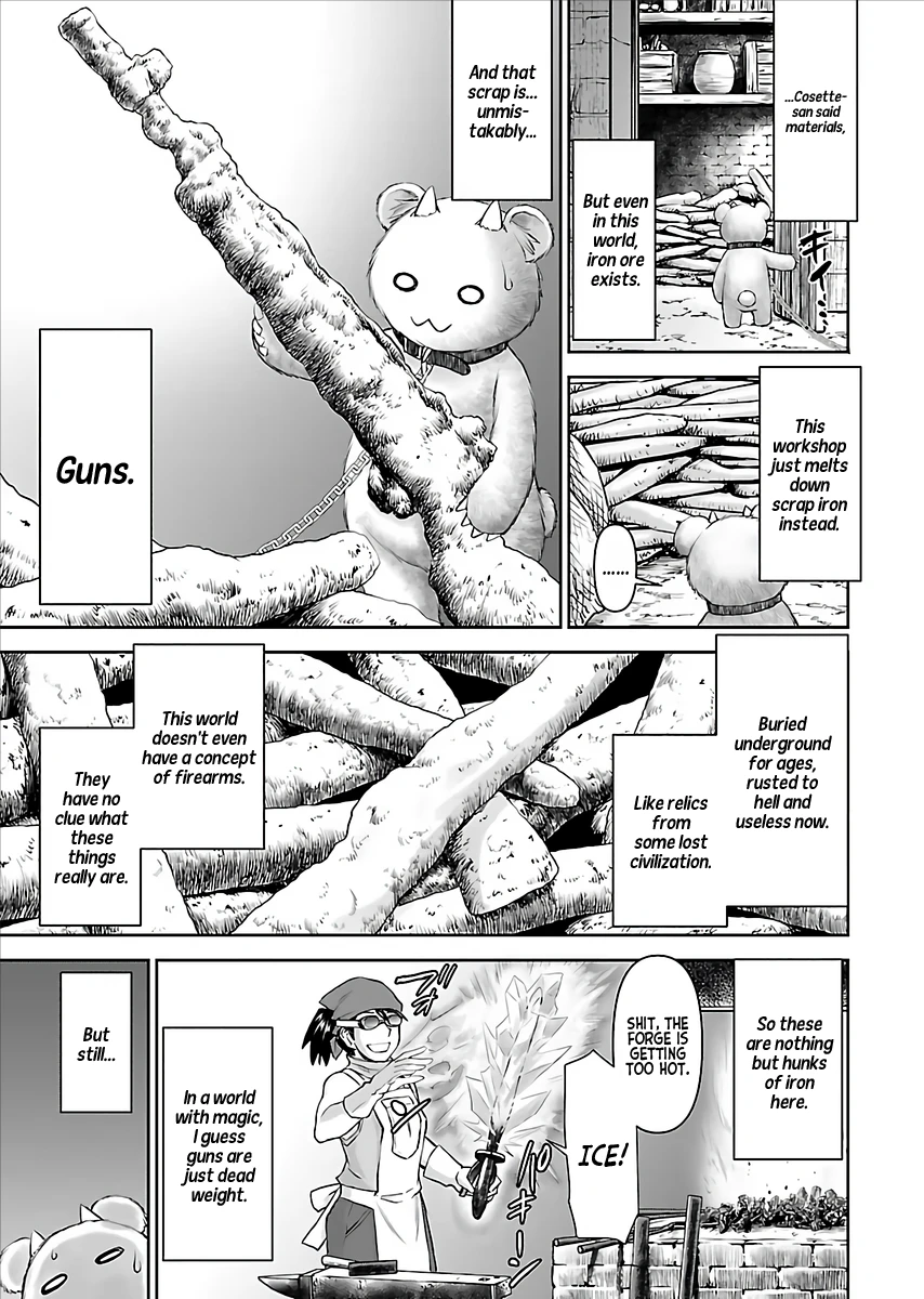 A Sniper from Another World is Turned into The Female Warrior's Fluffy Pet Chapter 1 porn comic picture 21