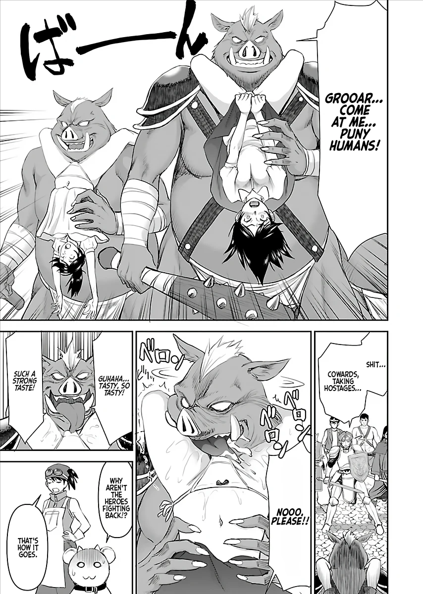 A Sniper from Another World is Turned into The Female Warrior's Fluffy Pet Chapter 1 porn comic picture 24