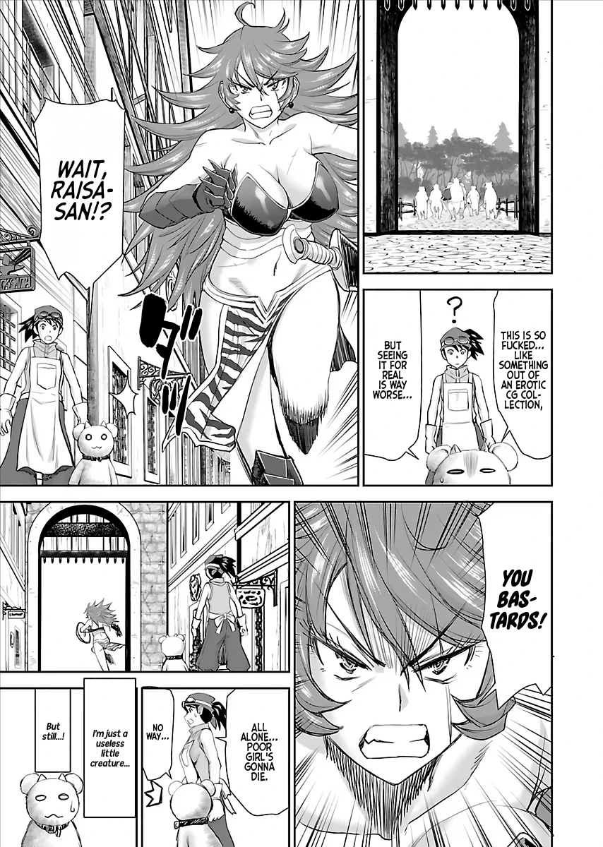 A Sniper from Another World is Turned into The Female Warrior's Fluffy Pet Chapter 1 porn comic picture 26