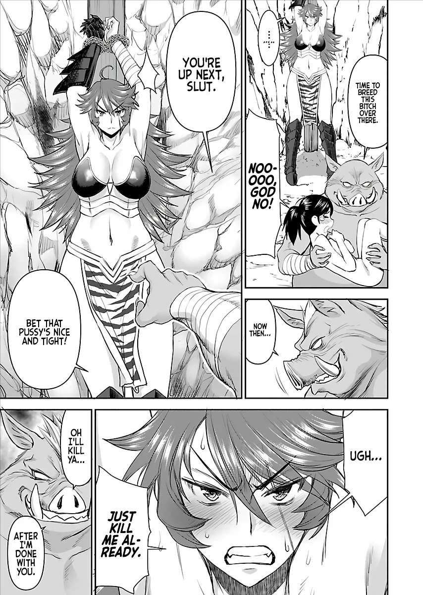 A Sniper from Another World is Turned into The Female Warrior's Fluffy Pet Chapter 1 porn comic picture 28