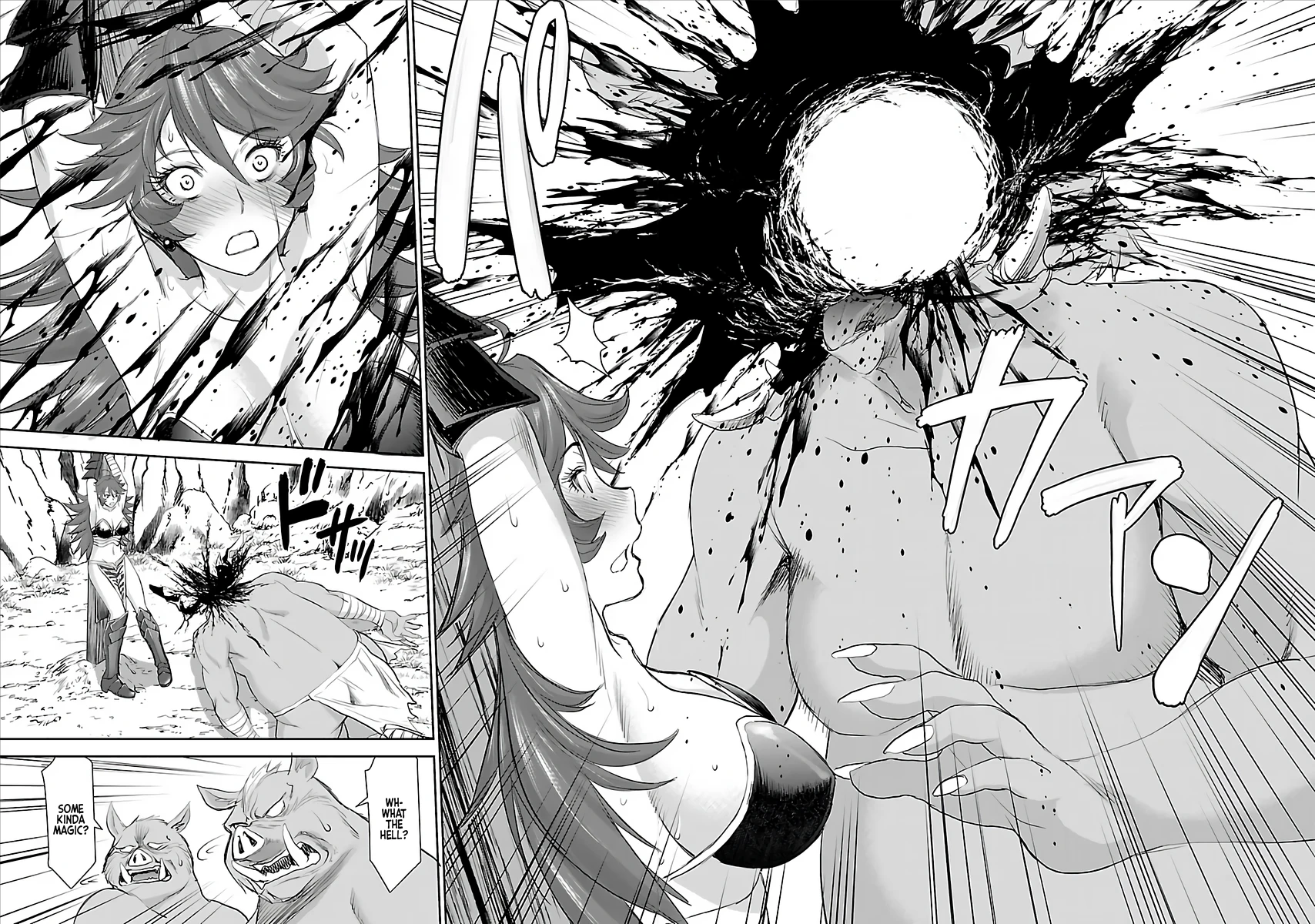 A Sniper from Another World is Turned into The Female Warrior's Fluffy Pet Chapter 1 porn comic picture 33