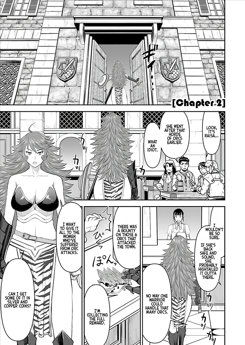A Sniper from Another World is Turned into The Female Warrior's Fluffy Pet Chapter 2 porn comic picture 1