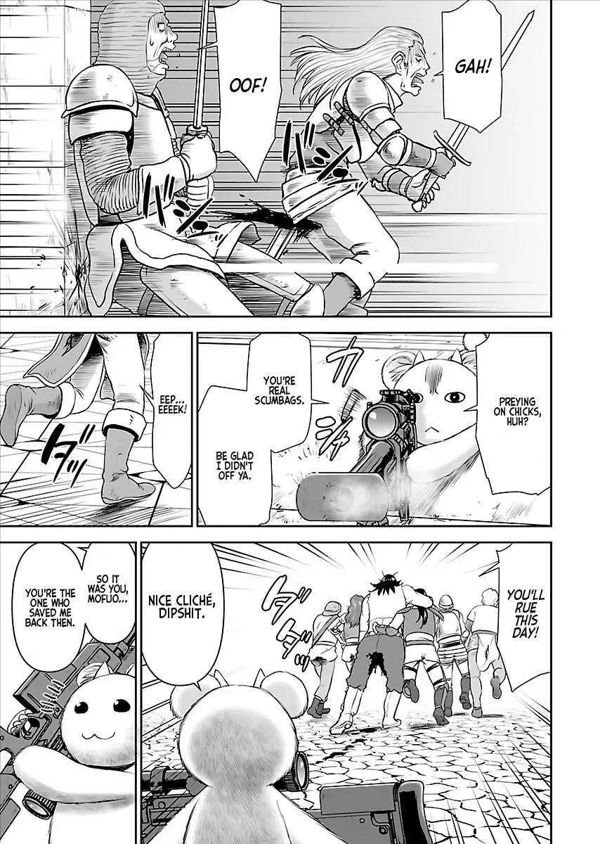 A Sniper from Another World is Turned into The Female Warrior's Fluffy Pet Chapter 2 porn comic picture 17