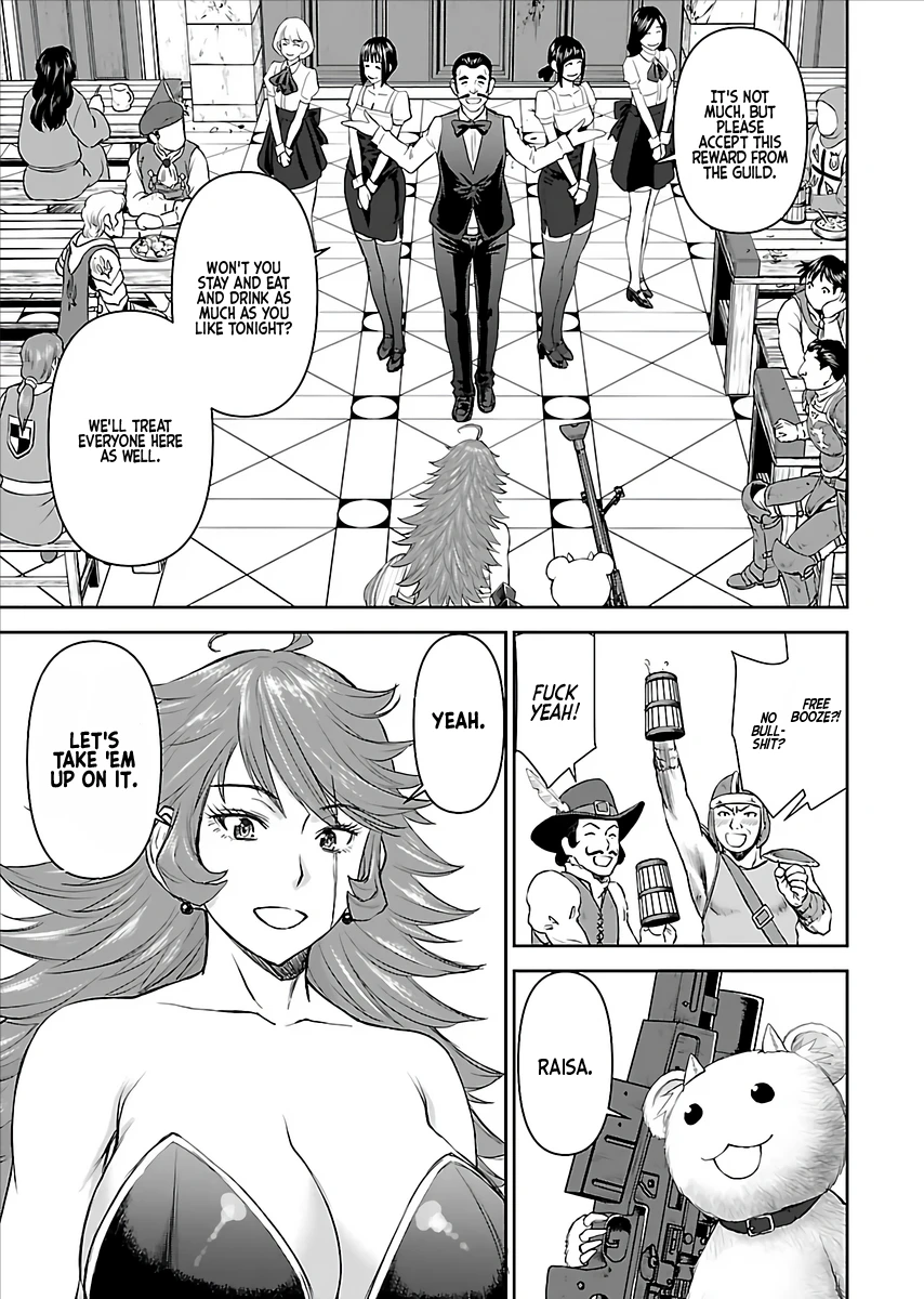 A Sniper from Another World is Turned into The Female Warrior's Fluffy Pet Chapter 2 porn comic picture 20