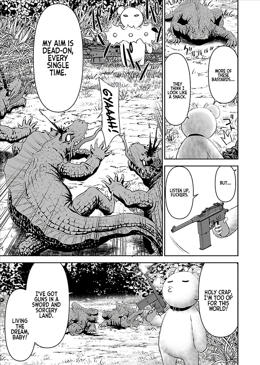 A Sniper from Another World is Turned into The Female Warrior's Fluffy Pet Chapter 2 porn comic picture 4