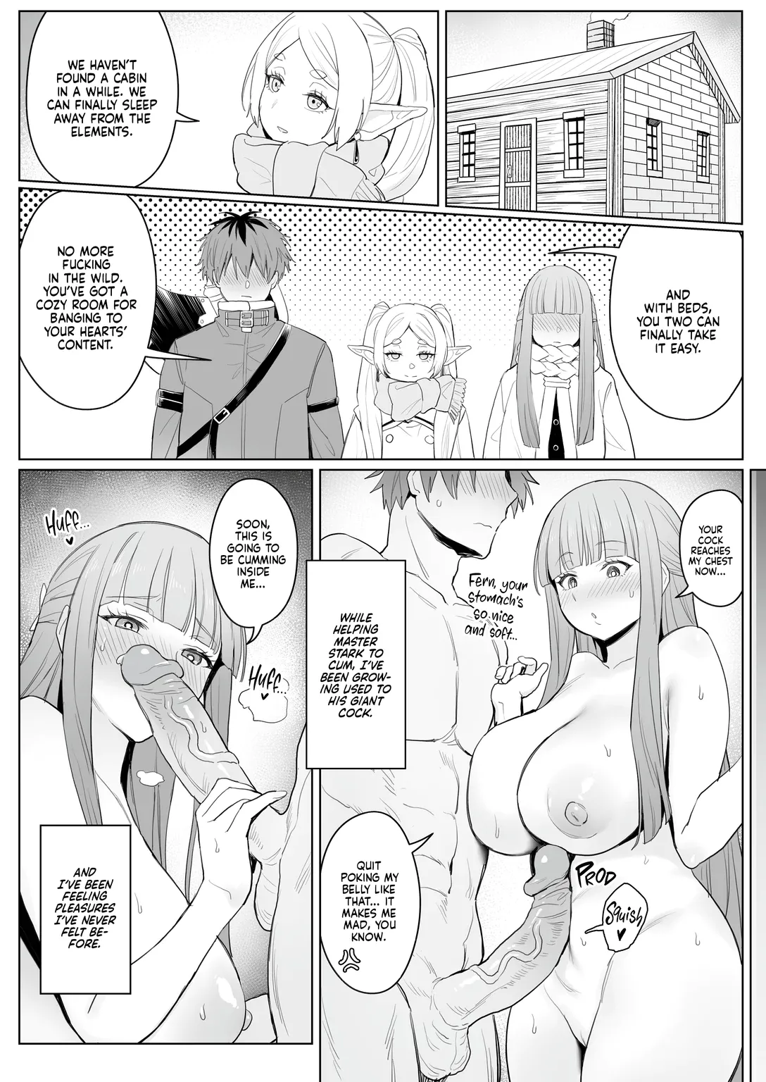 A Spell That Makes Your Dick Bigger - ち〇ち〇が大きくなる魔法 porn comic picture 16