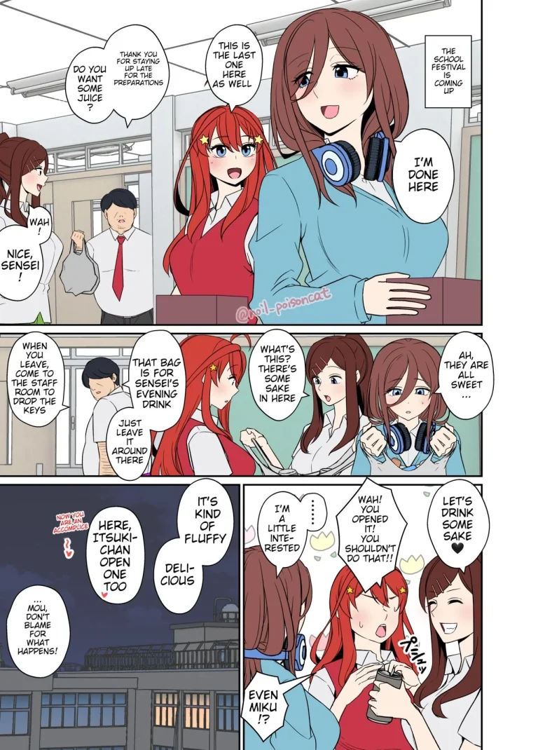 A story about doing bad things to a pair of Nakanos. porn comic picture 3