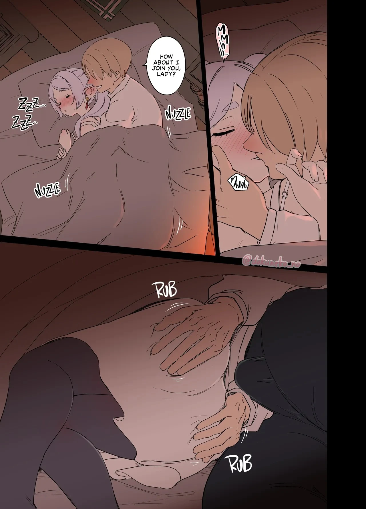 A story about doing bad things to Fern & Frieren. porn comic picture 30