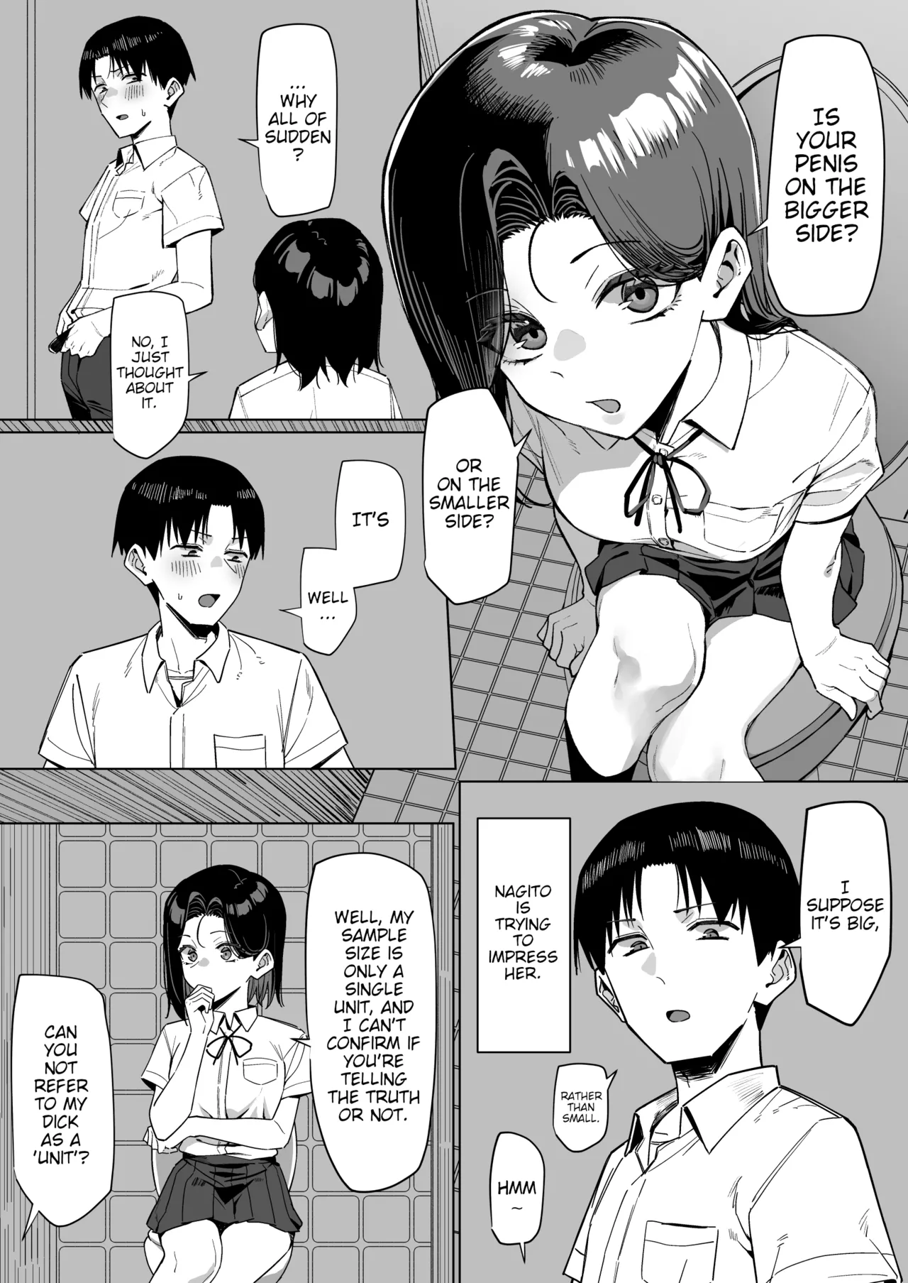 A Story About Showing My Masturbation To An Honor Student - 優等生にオ〇ニー見せる話 porn comic picture 115