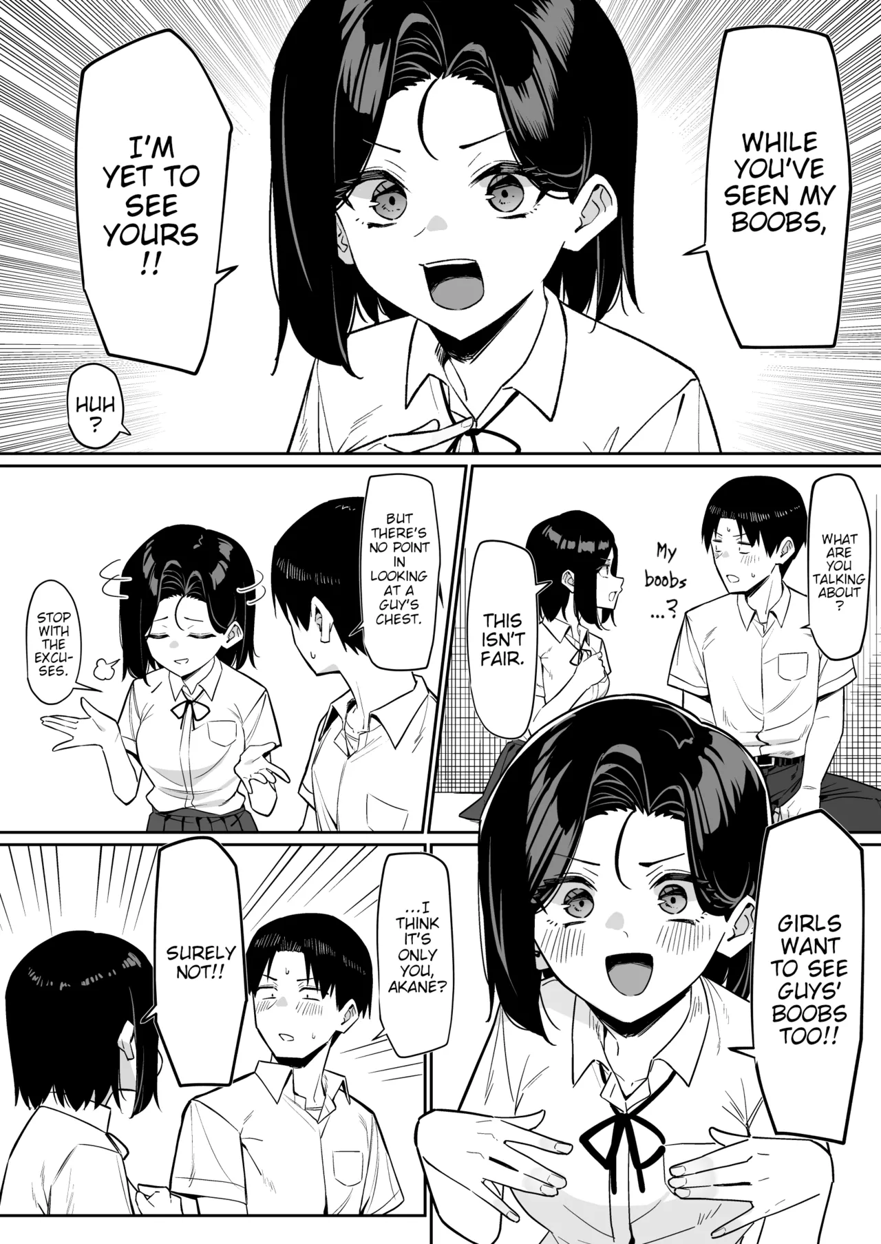A Story About Showing My Masturbation To An Honor Student - 優等生にオ〇ニー見せる話 porn comic picture 123