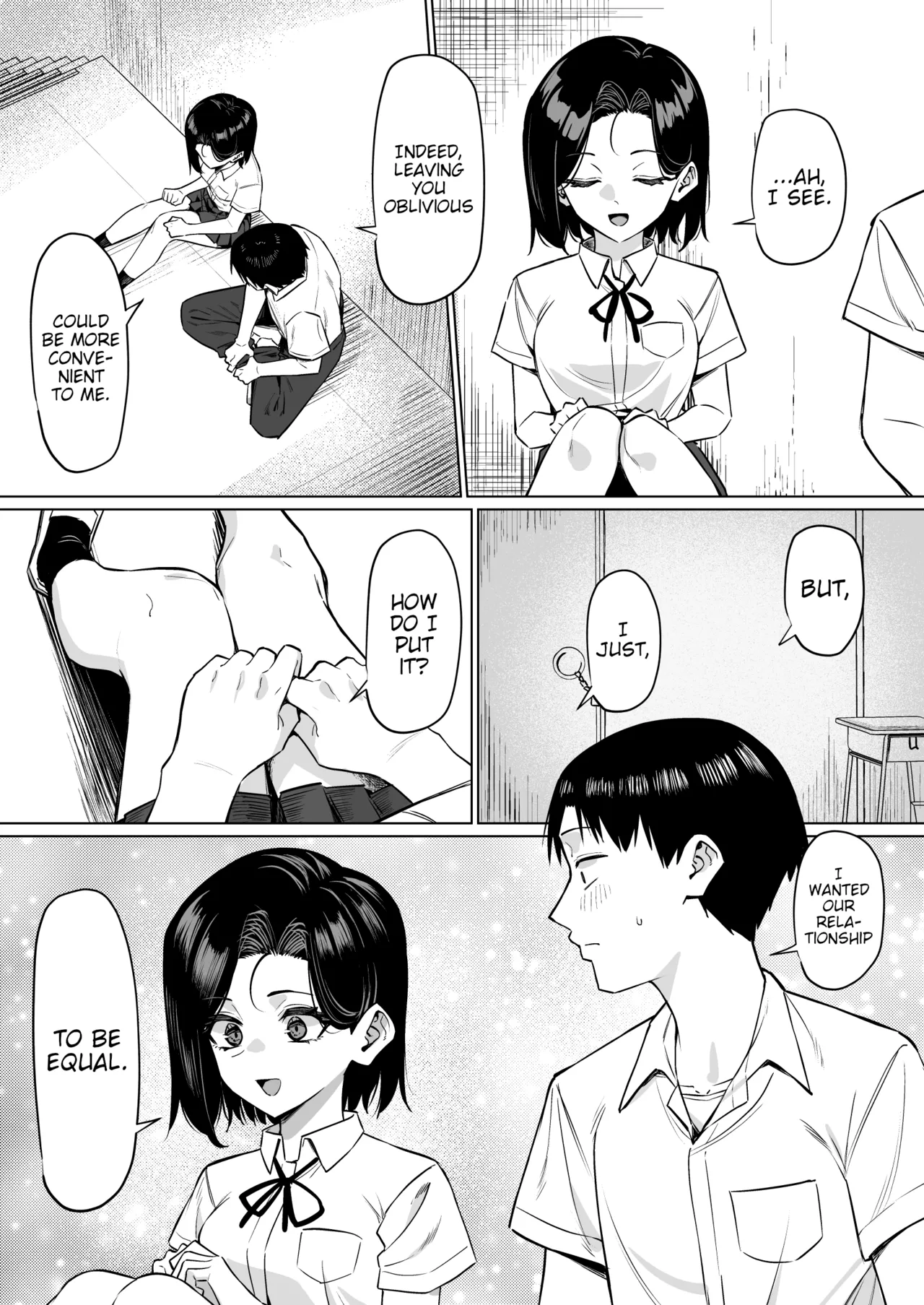 A Story About Showing My Masturbation To An Honor Student - 優等生にオ〇ニー見せる話 porn comic picture 146